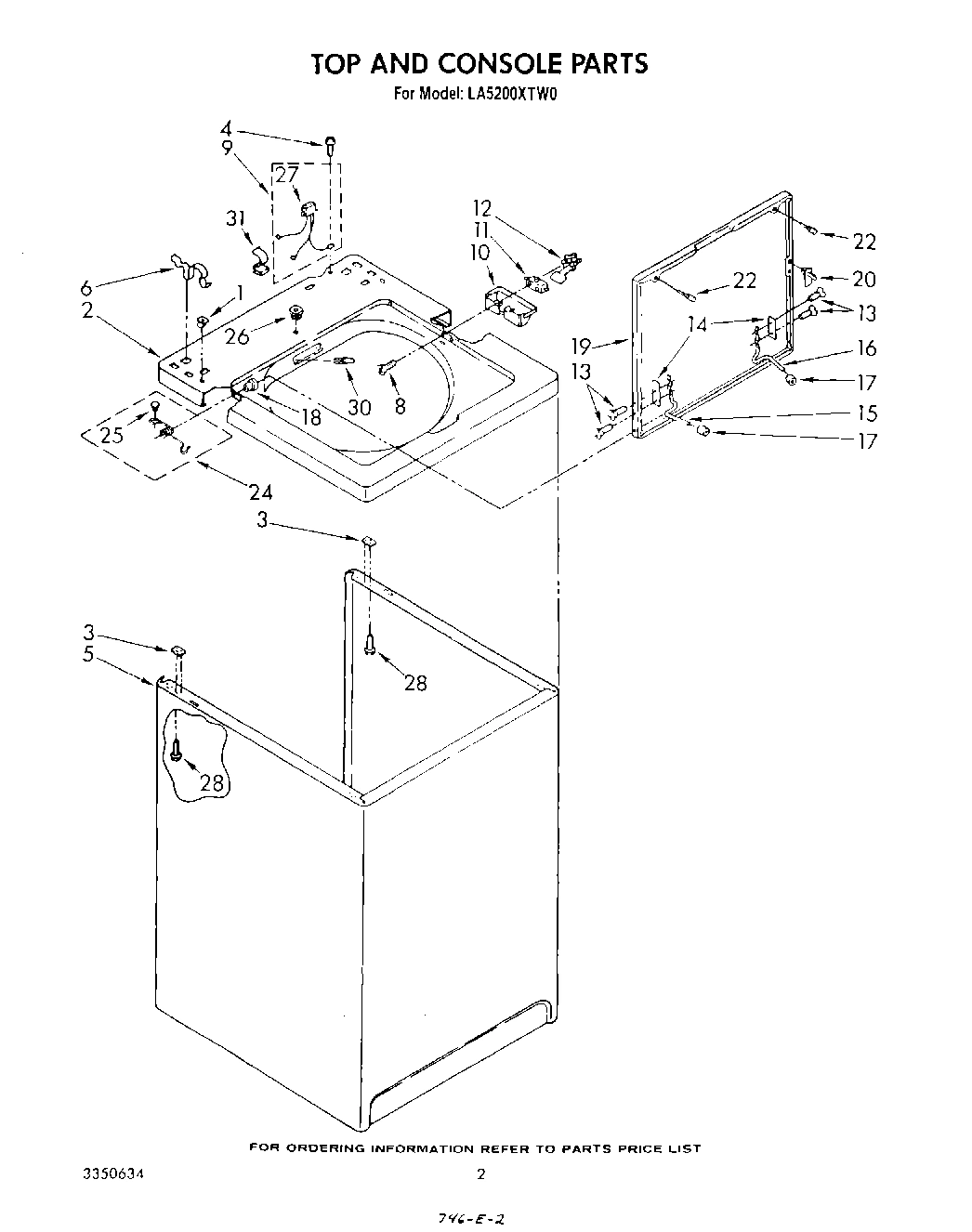 02 - TOP AND CONSOLE , LITERATURE AND OPTIONAL