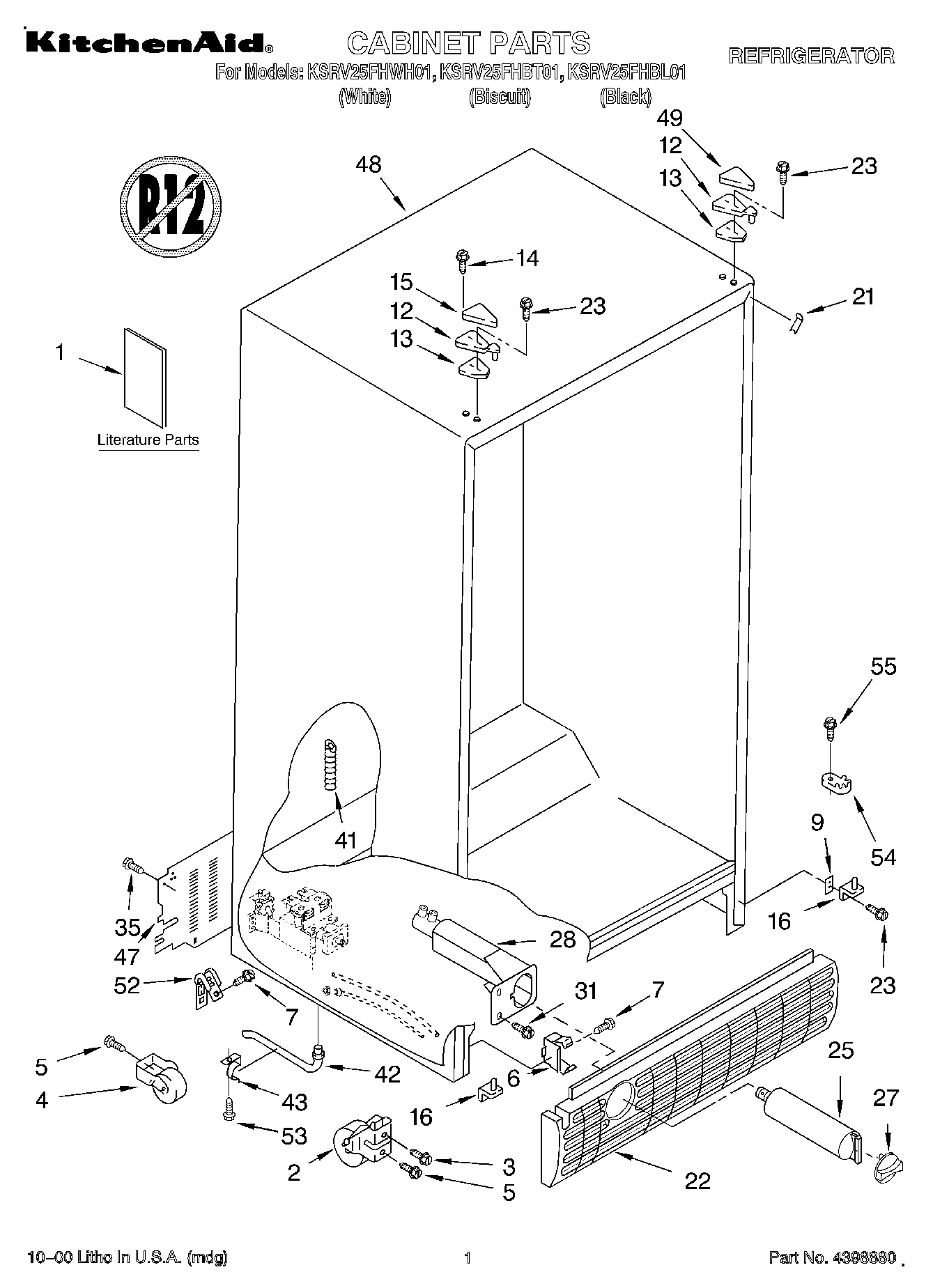 01 - CABINET, LITERATURE