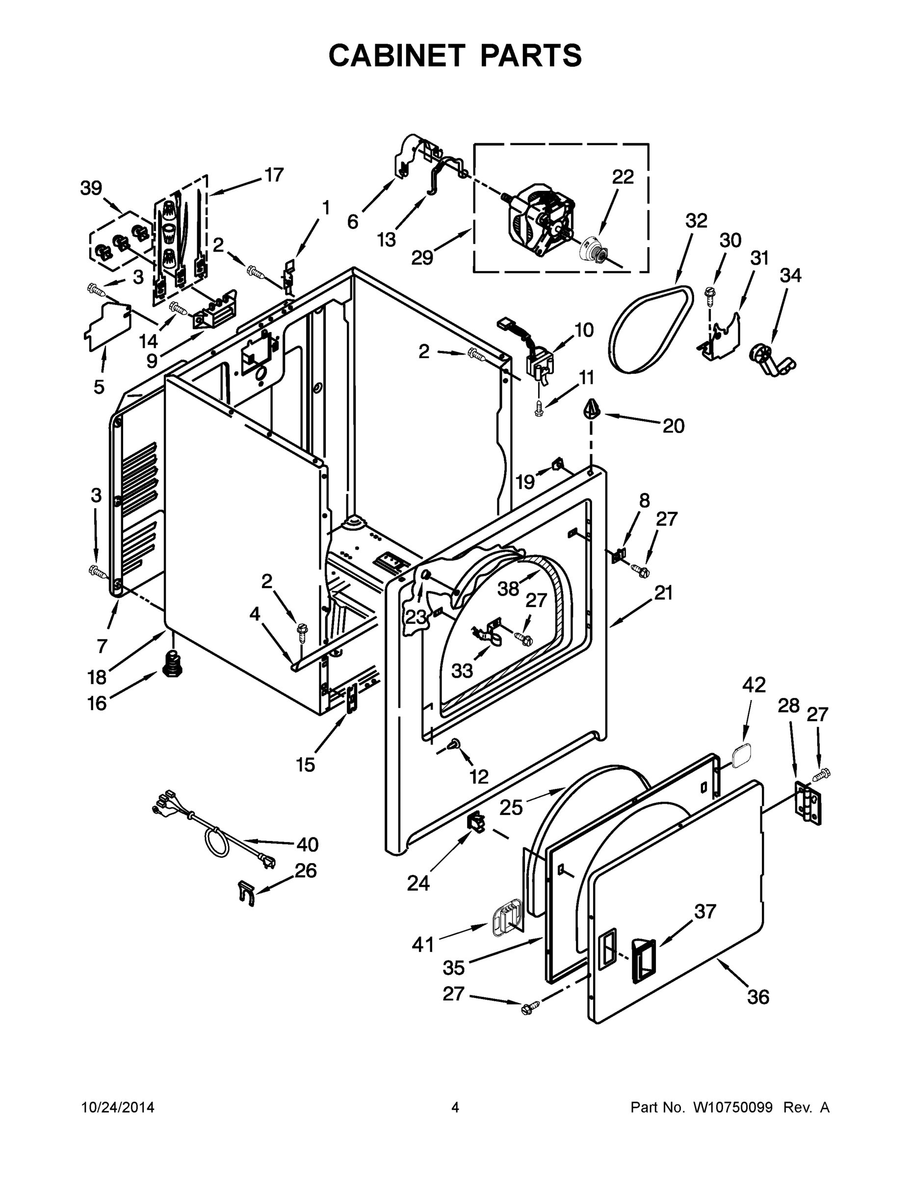03 - CABINET PARTS