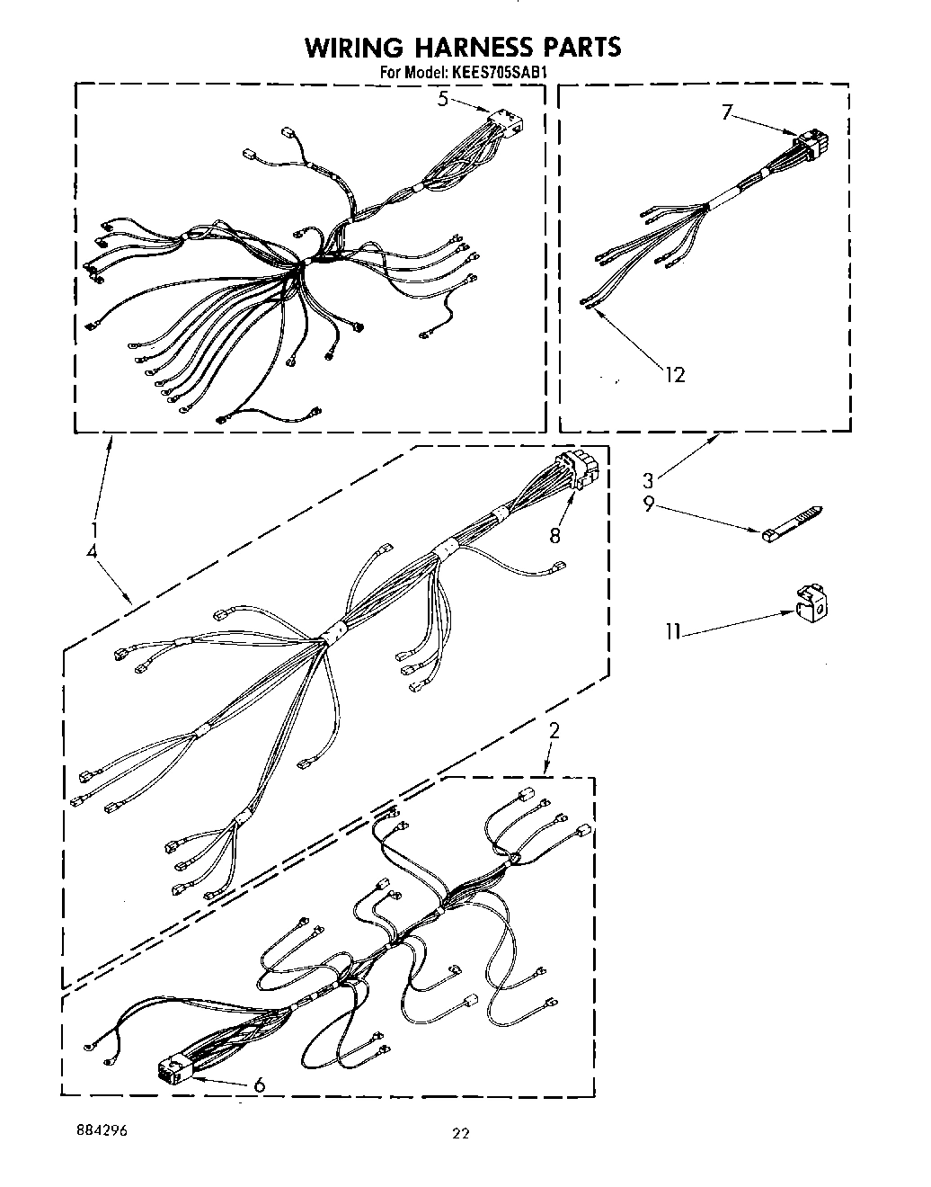 13 - WIRING HARNESS (CONTINUED)