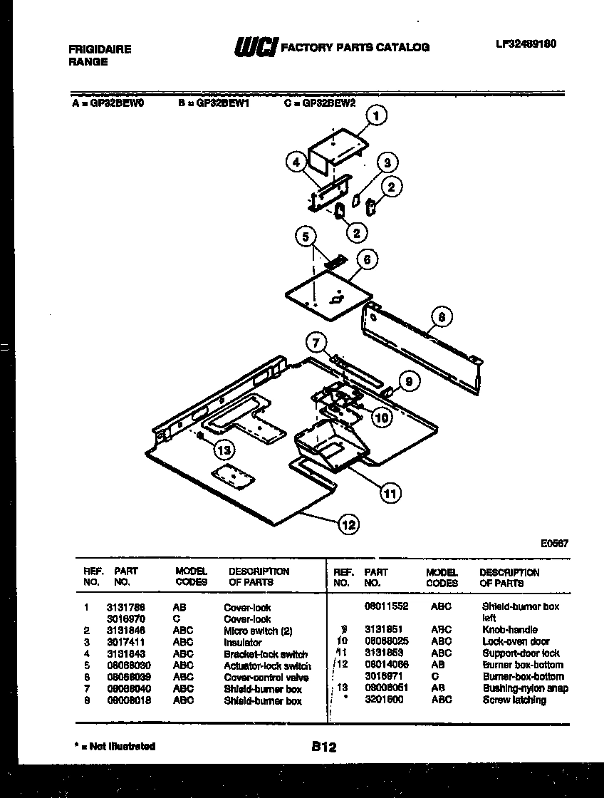 05 - BURNER BOX PARTS