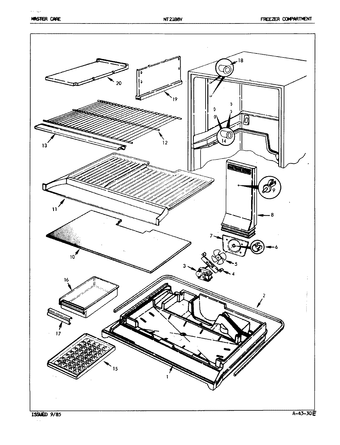 01 - FREEZER COMPARTMENT