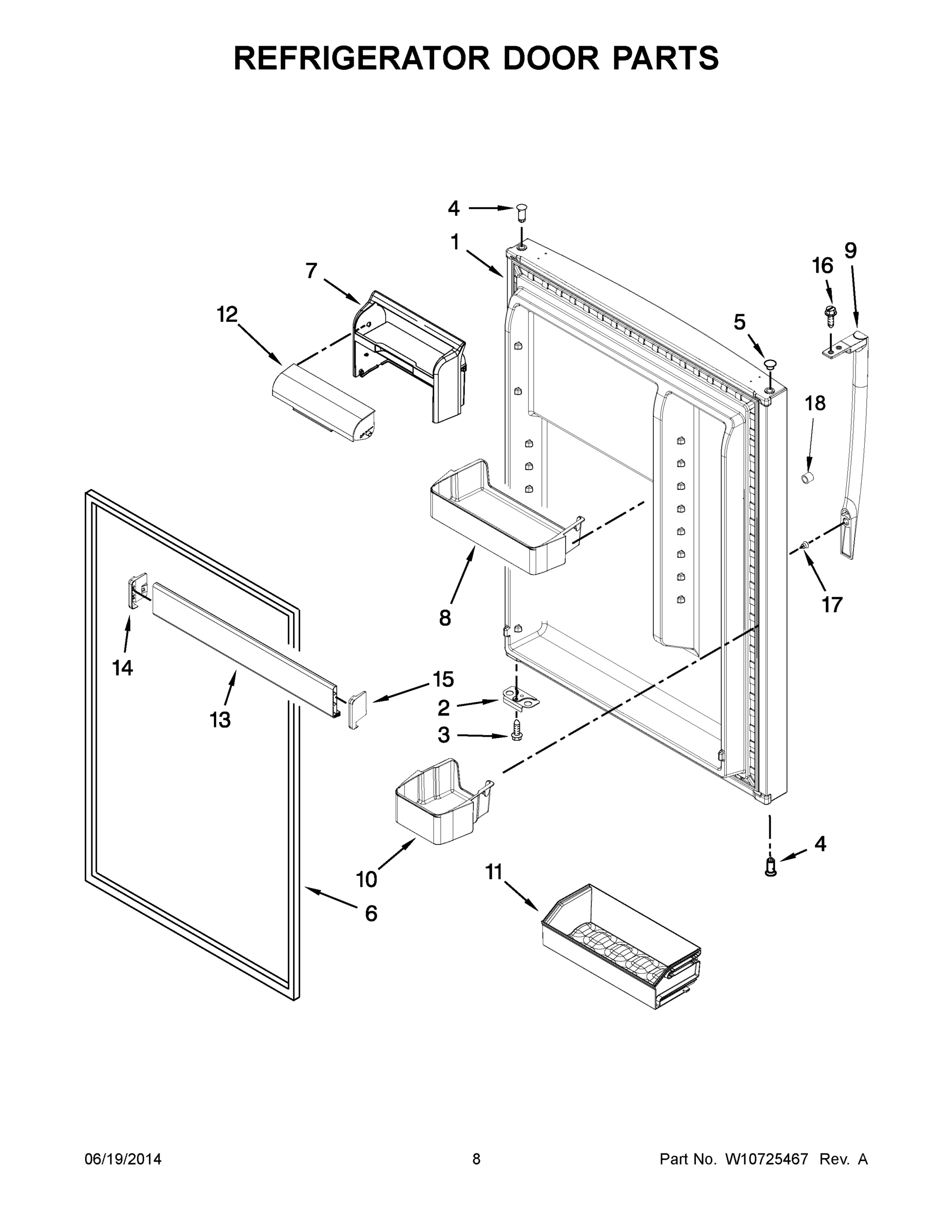 05 - REFRIGERATOR DOOR PARTS