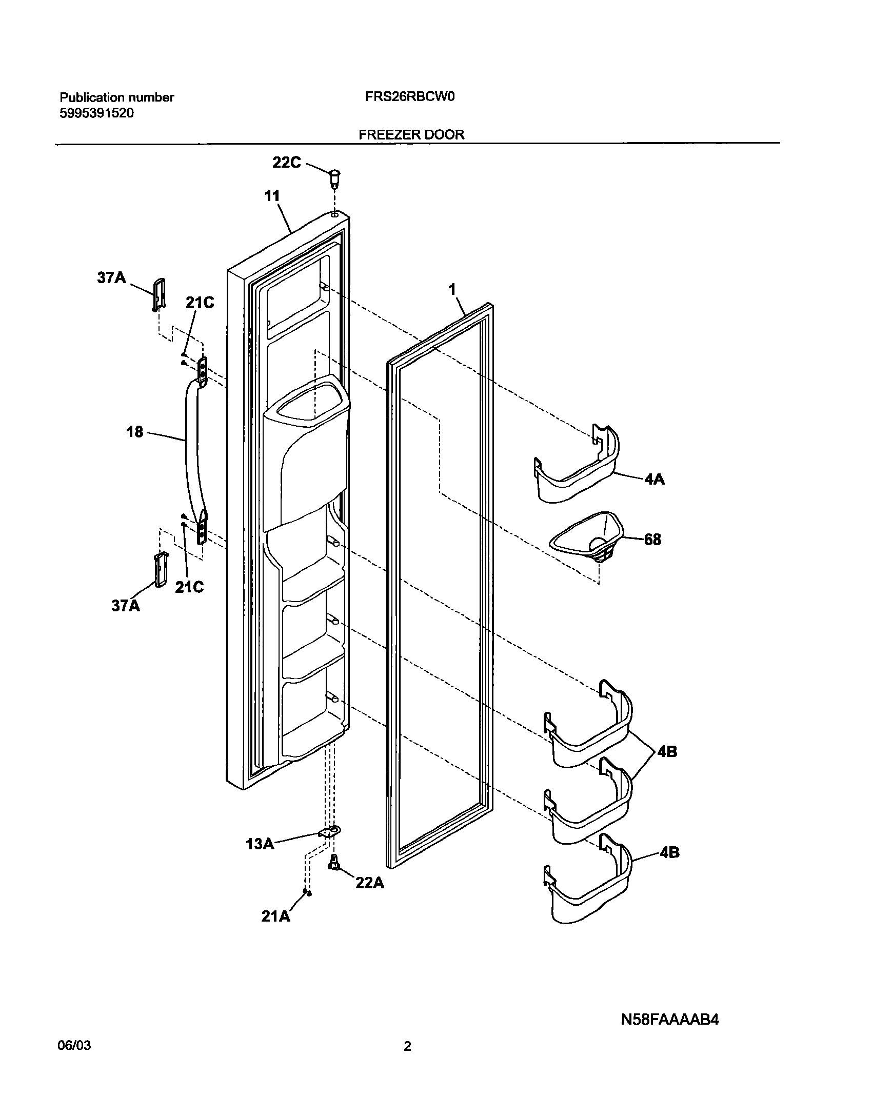 03 - FREEZER DOOR