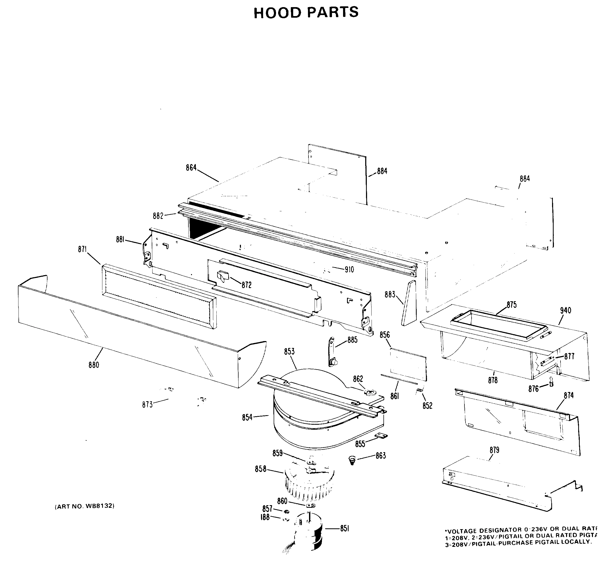 HOOD PARTS