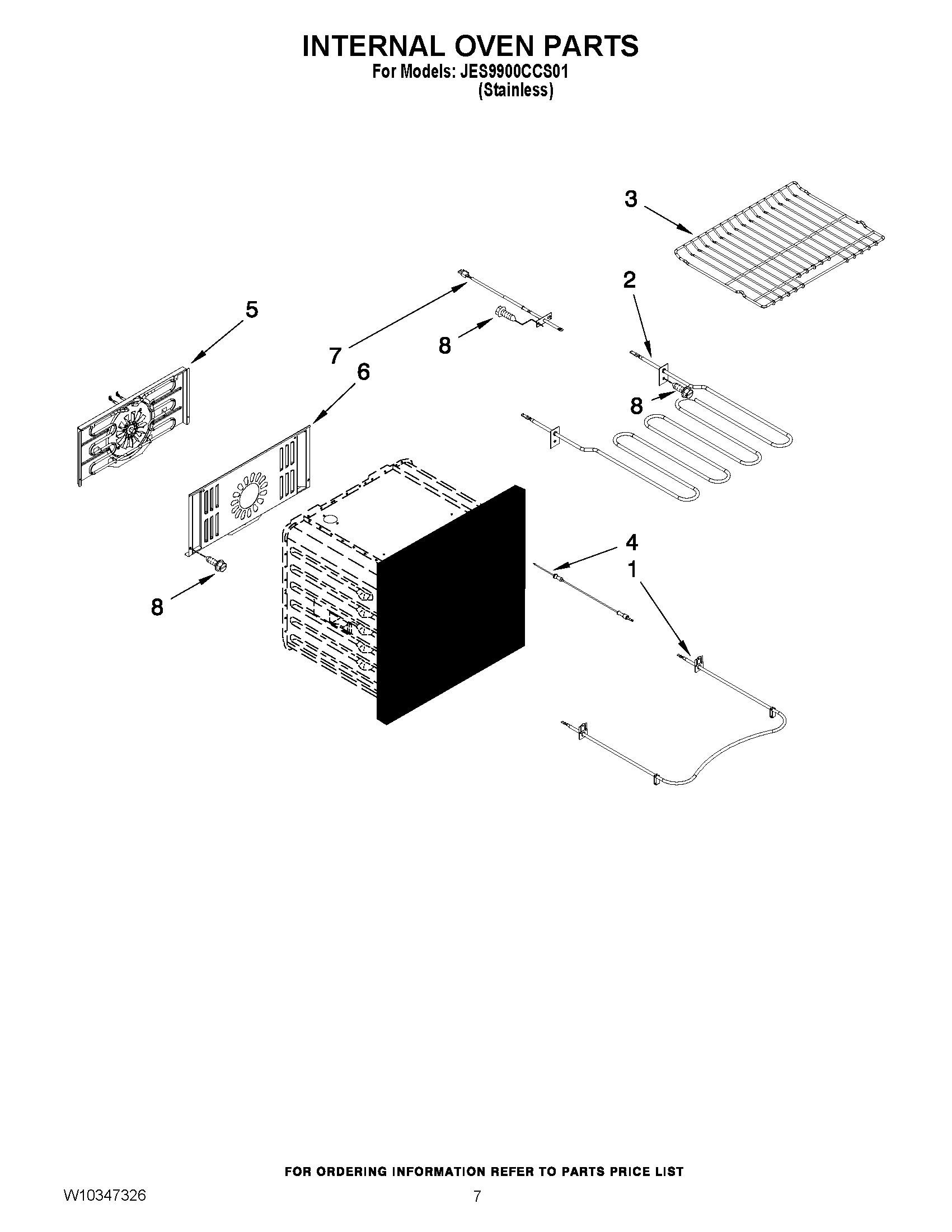 05 - INTERNAL OVEN PARTS