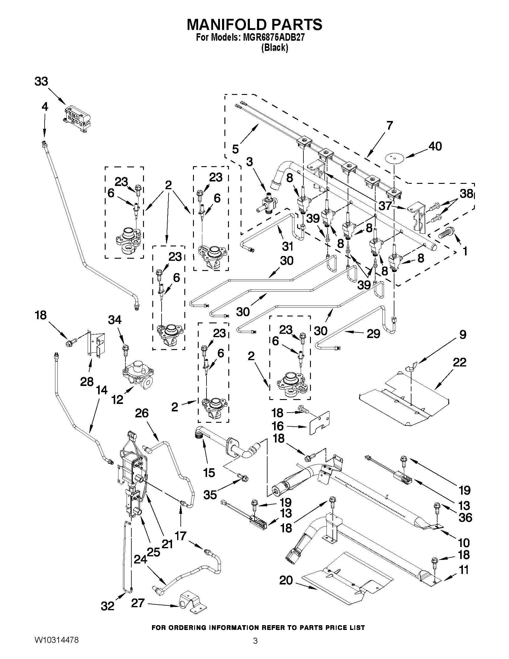 03 - MANIFOLD PARTS