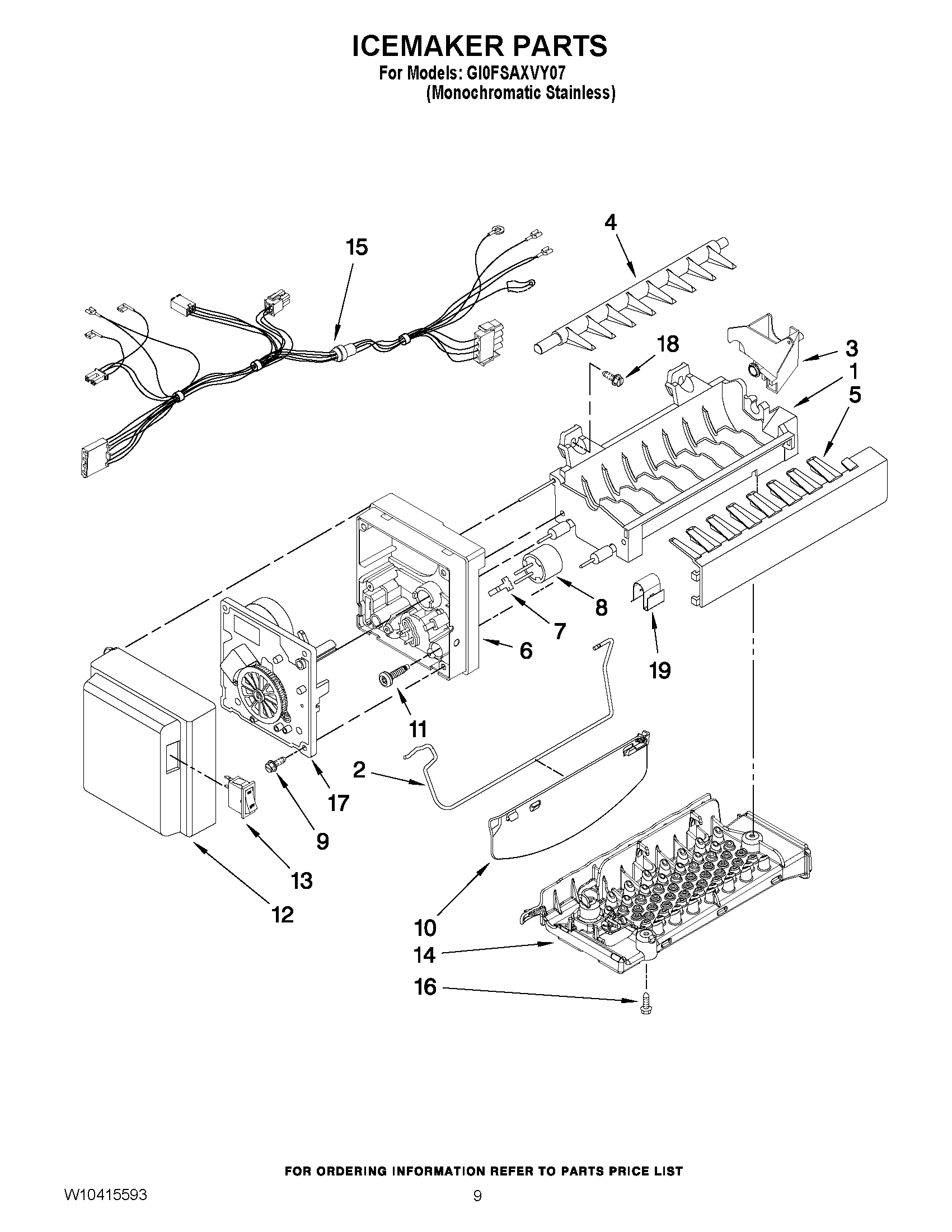 05 - ICEMAKER PARTS