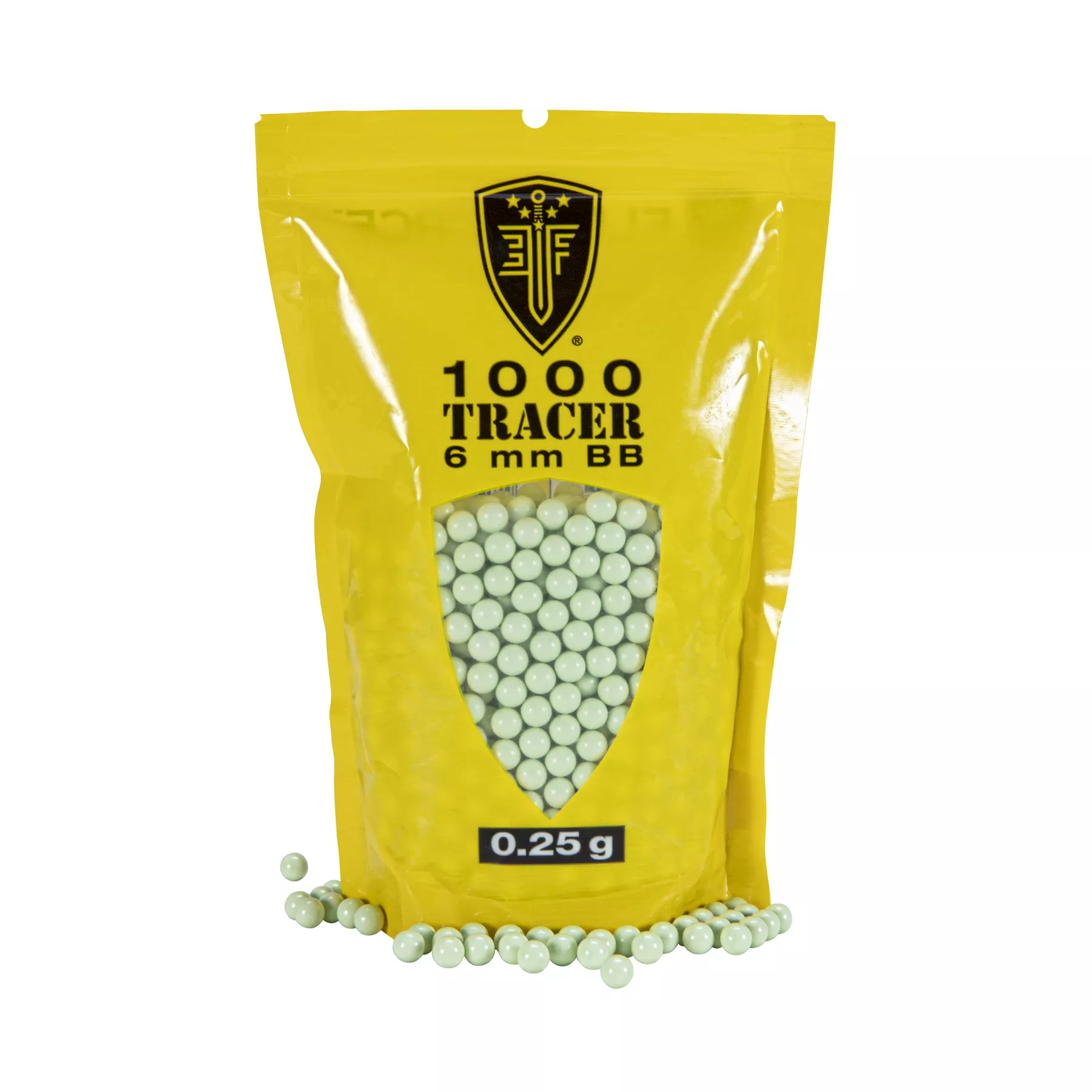 EF TRACER BB'S .25g - Light Green: 1000ct