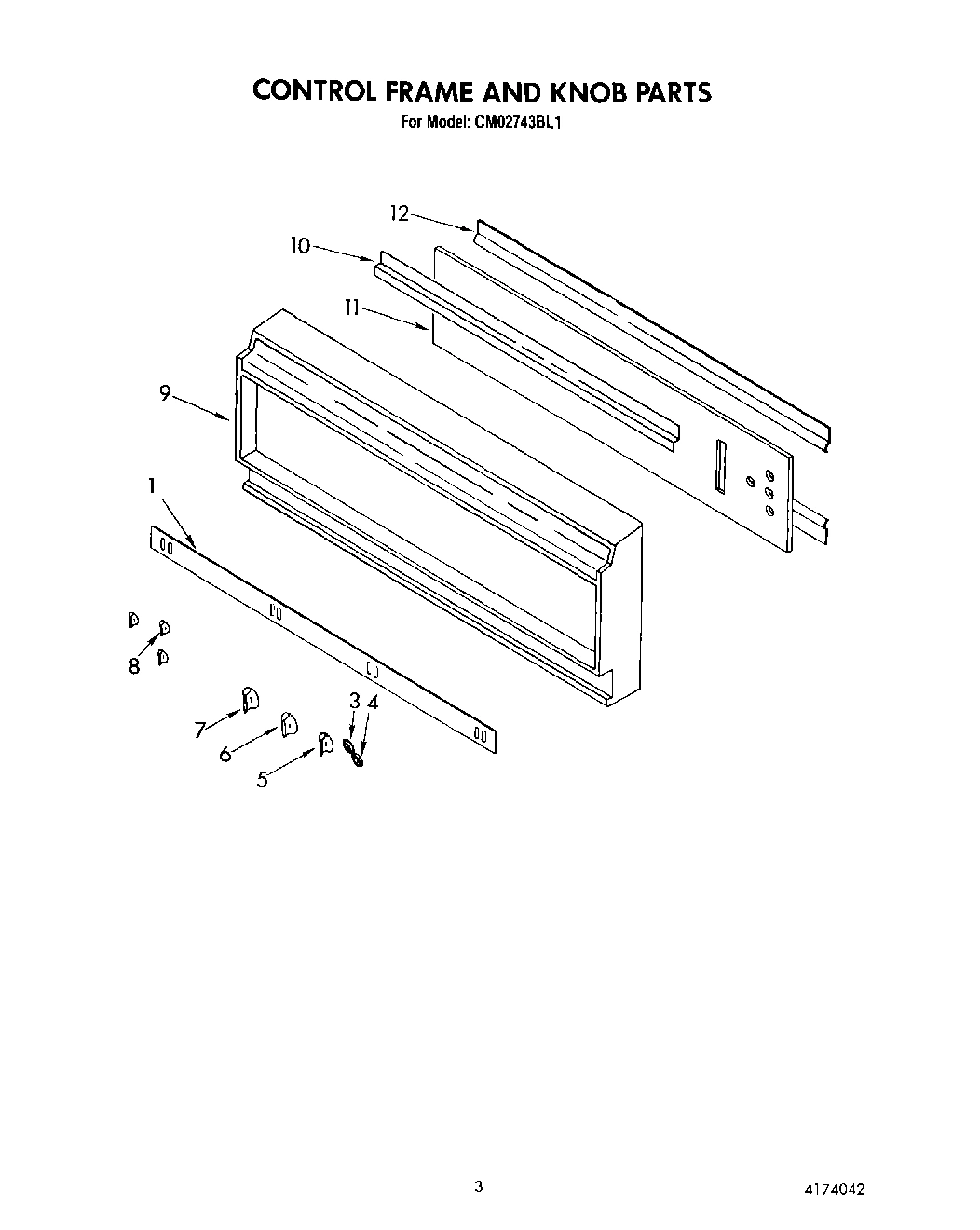 03 - CONTROL FRAME AND KNOB
