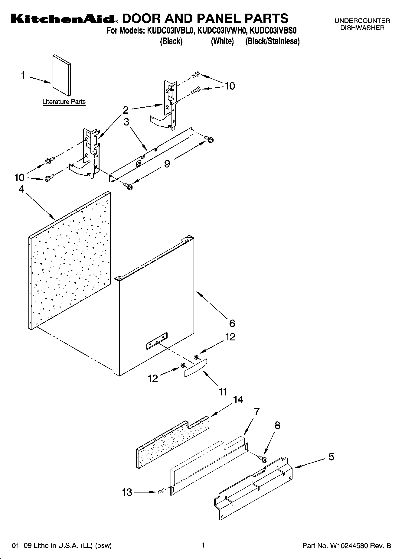 01 - DOOR AND PANEL PARTS