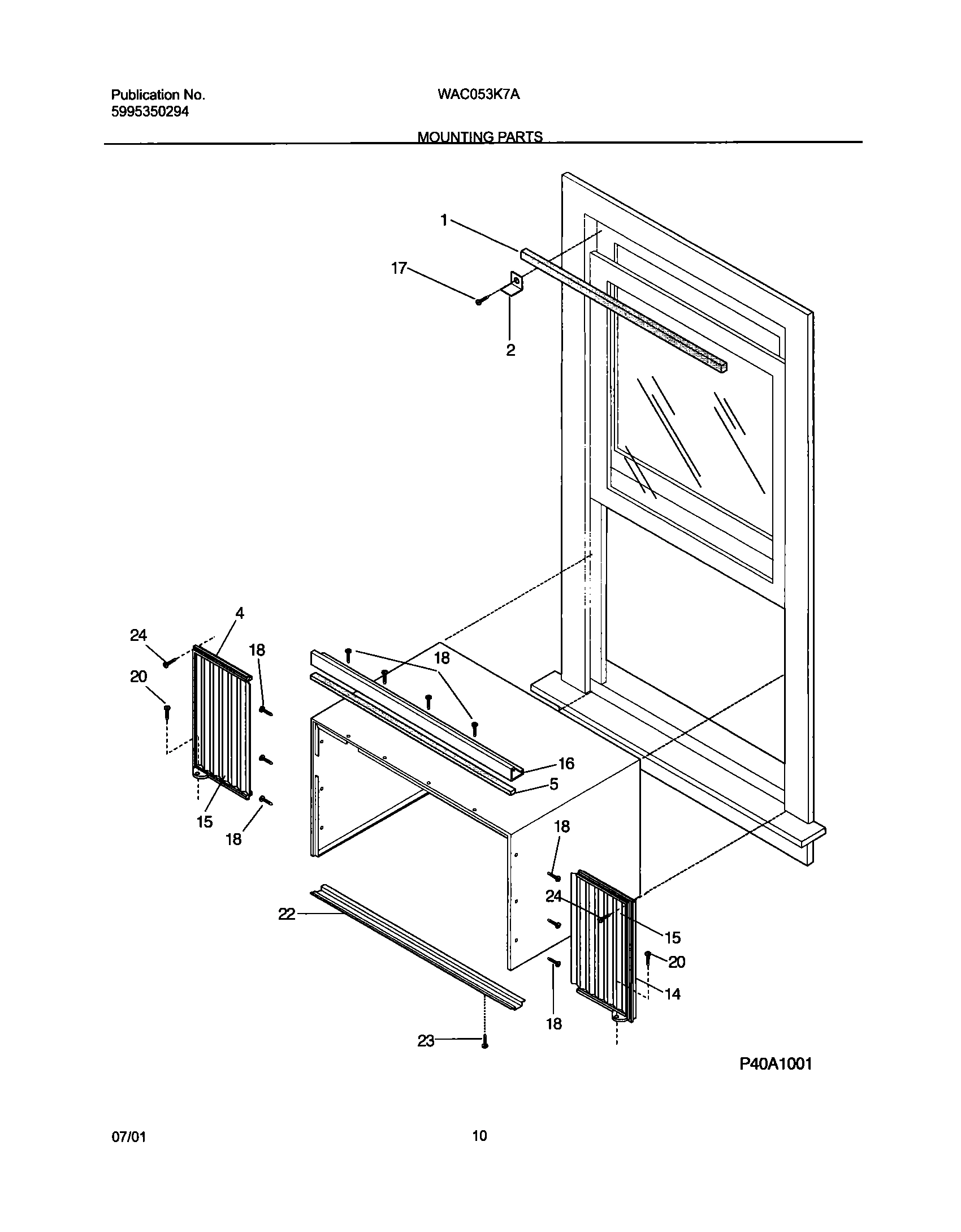 11 - WINDOW MOUNTING