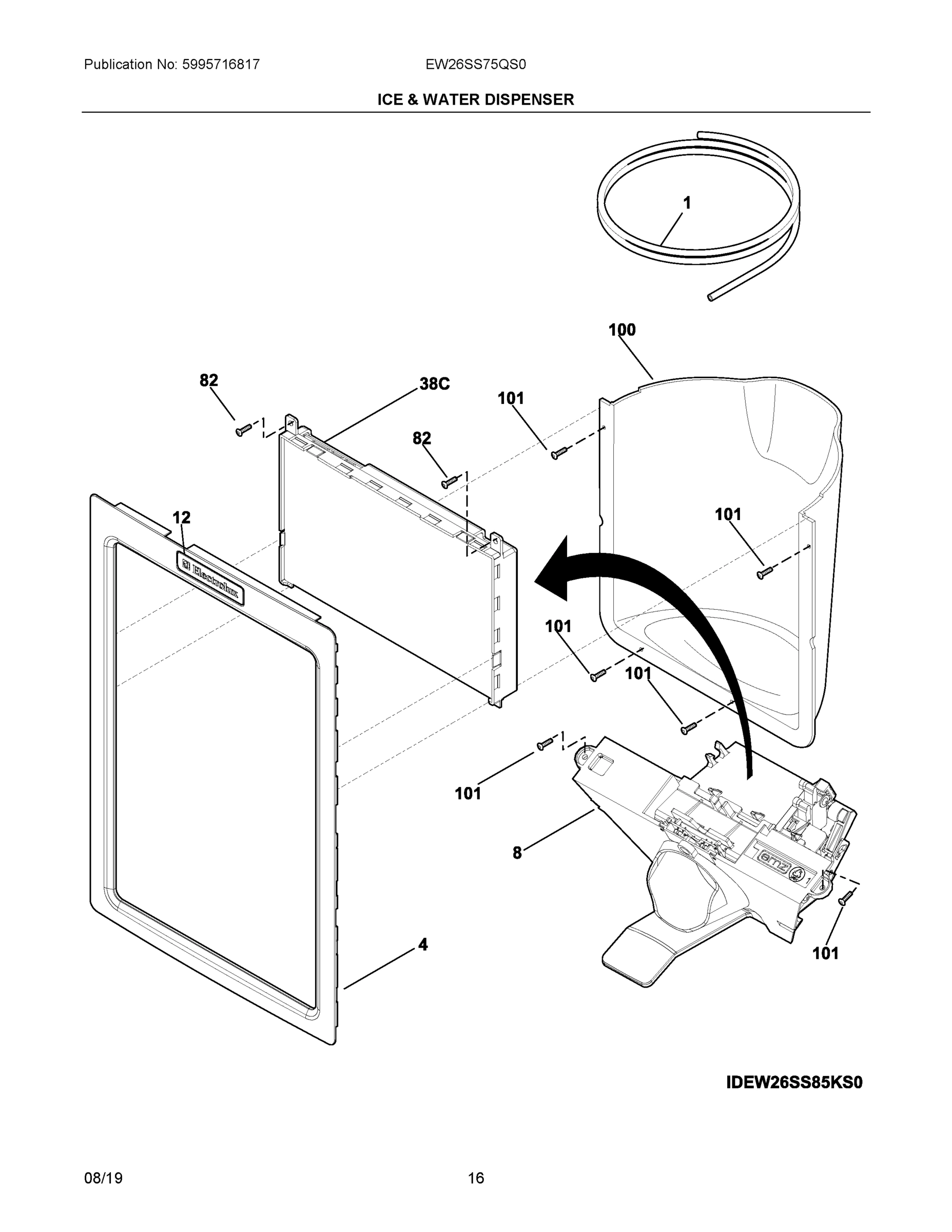 08 - ICE & WATER DISPENSER