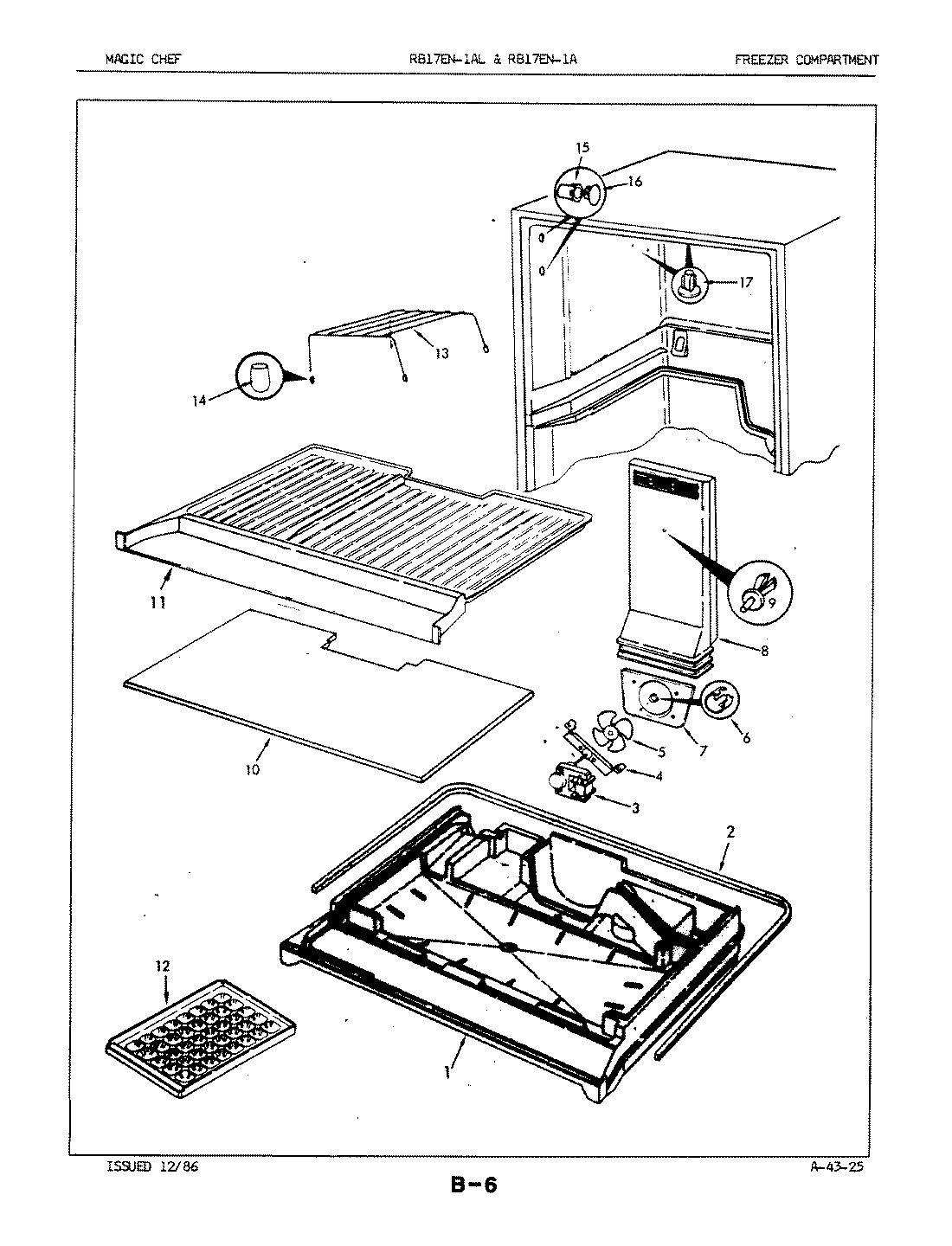 01 - FREEZER COMPARTMENT