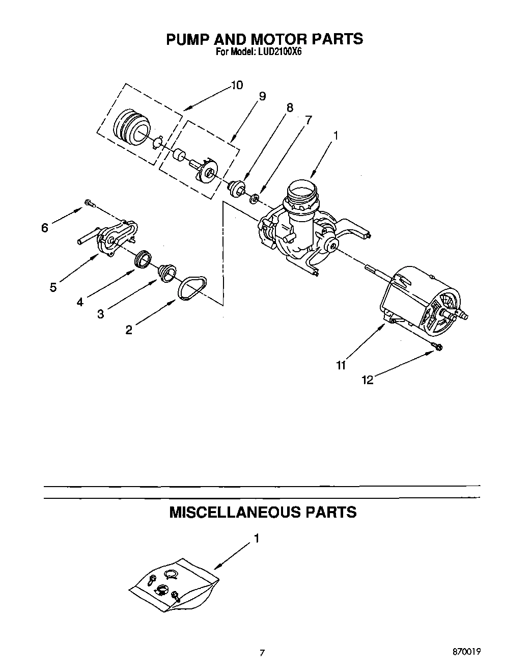 06 - PUMP AND MOTOR, MISCELLANEOUS