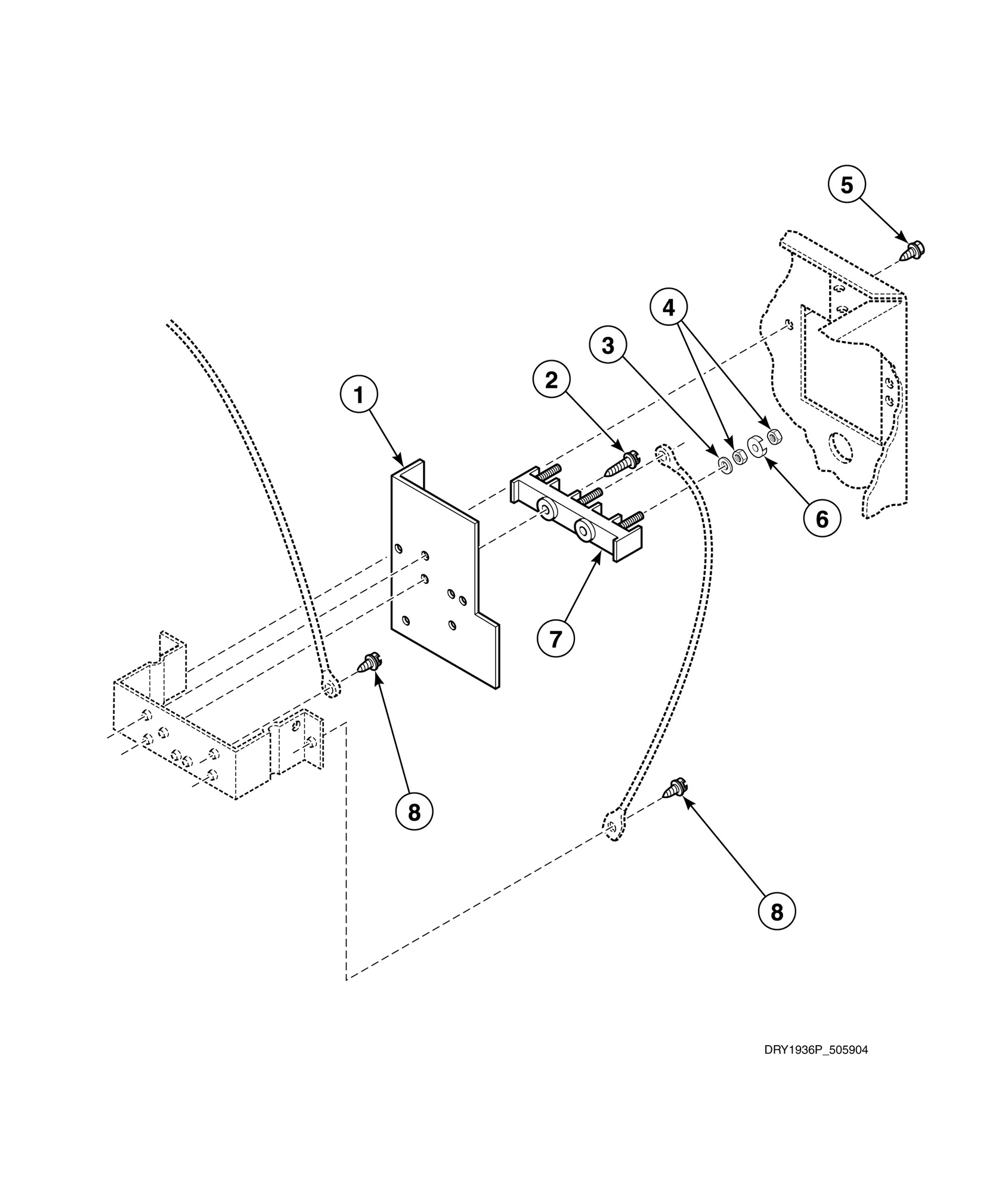 Terminal Block - Electric Models Through Serial No. S6271975XG