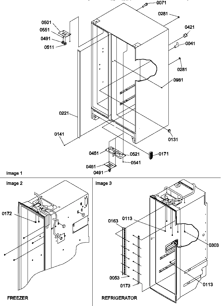 02 - CABINET PARTS