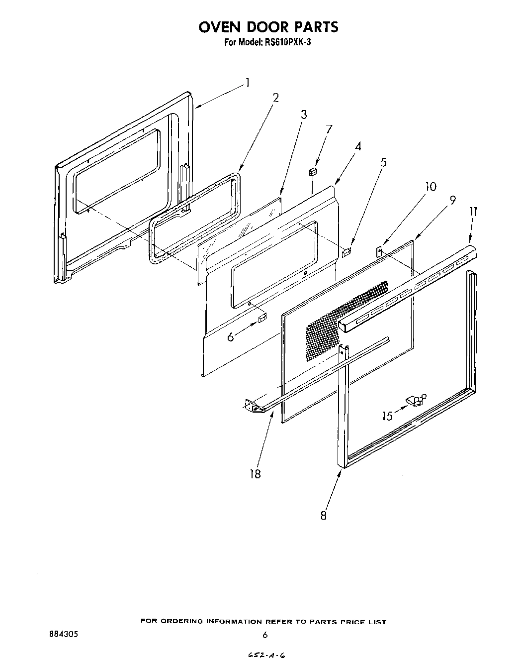 04 - OVEN DOOR , LITERATURE AND OPTIONAL