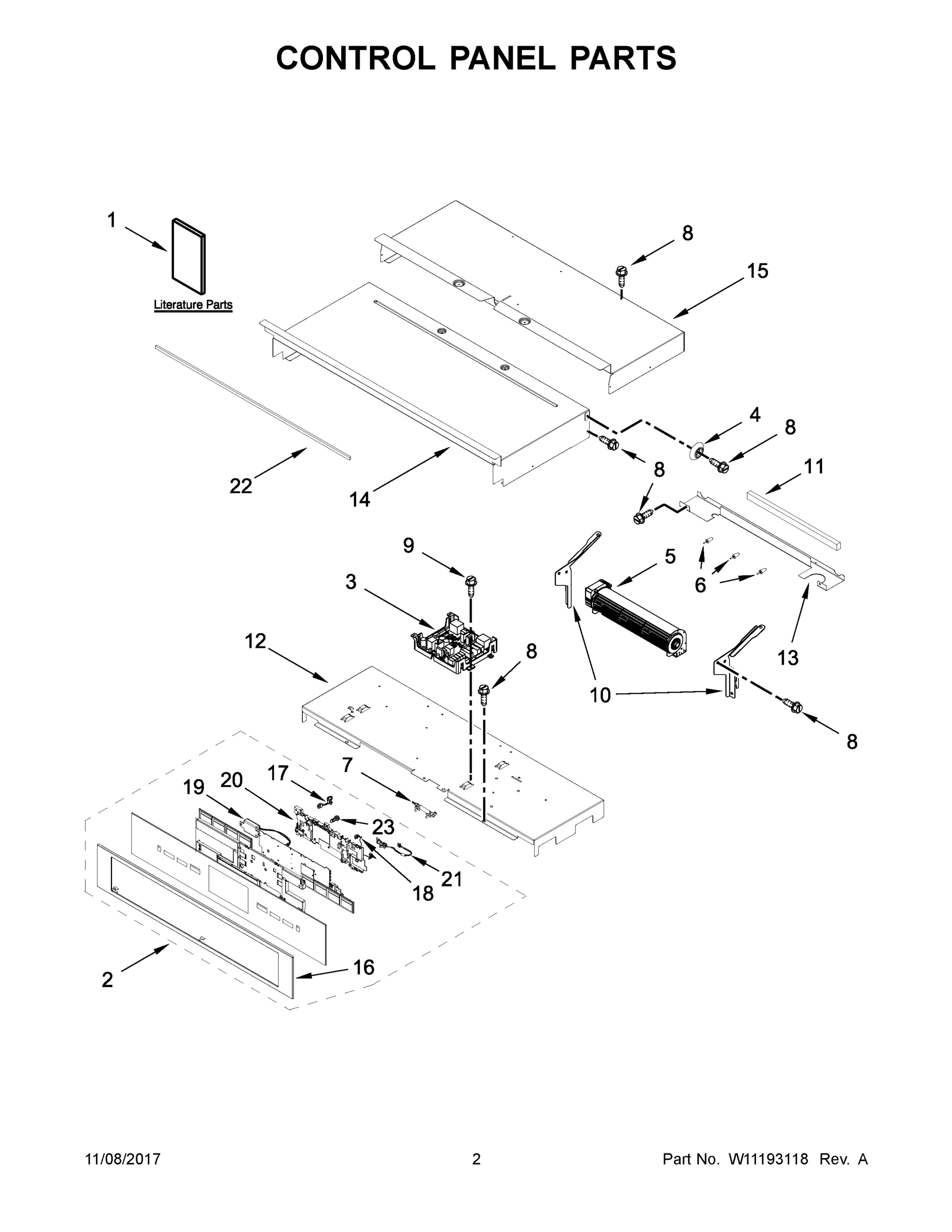 02 - CONTROL PANEL PARTS