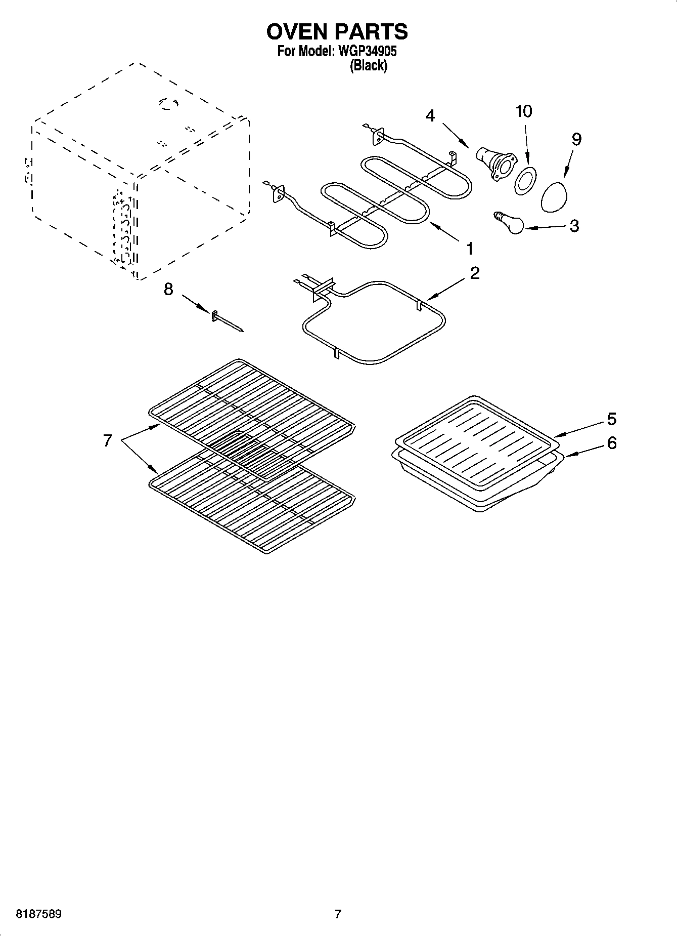 05 - OVEN PARTS, MISCELLANEOUS PARTS