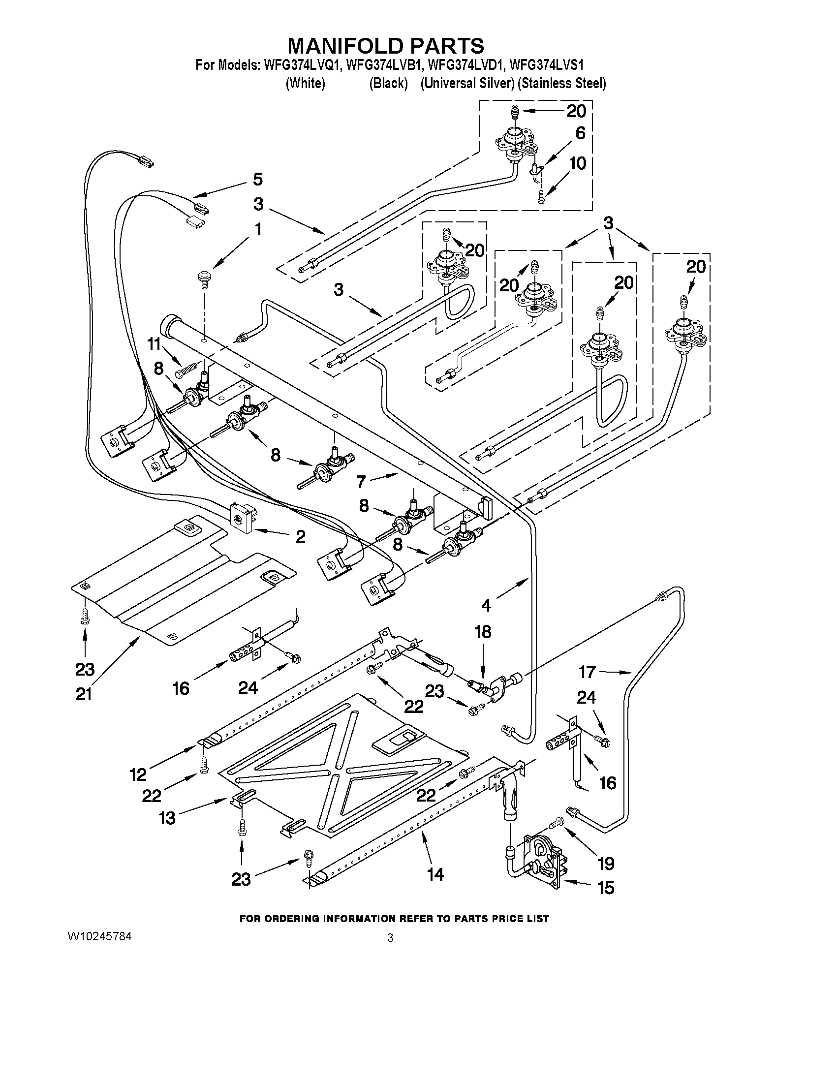 03 - MANIFOLD PARTS
