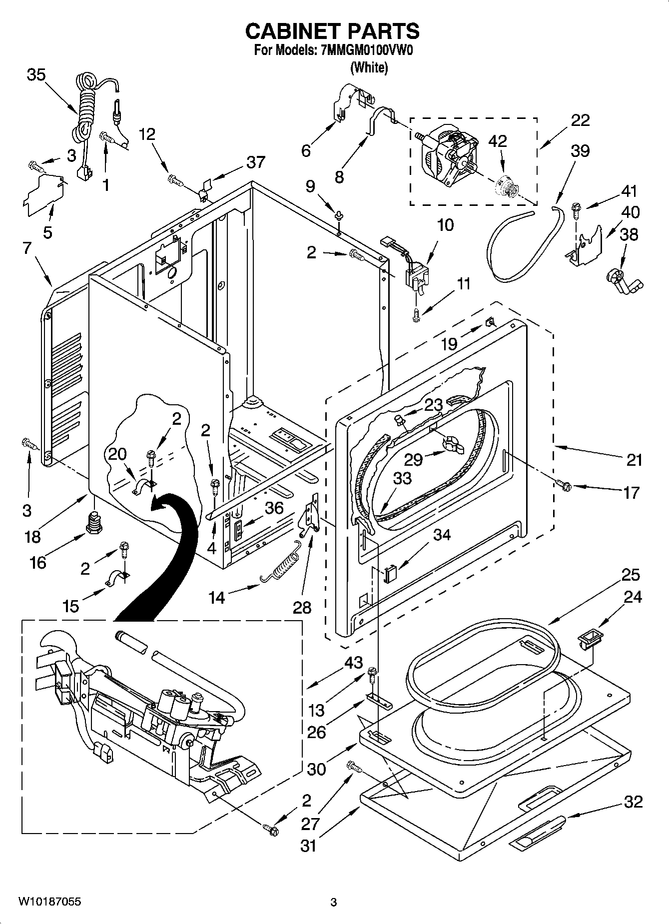 02 - CABINET PARTS
