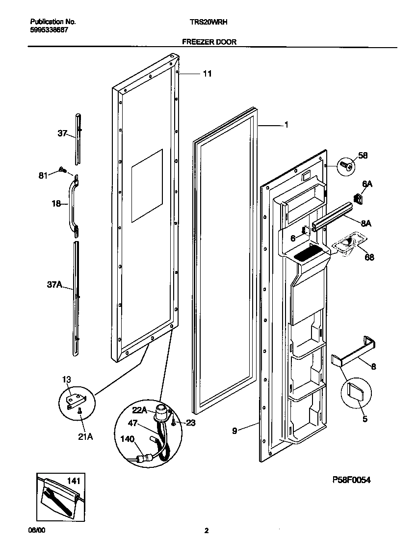 02 - FREEZER DOOR