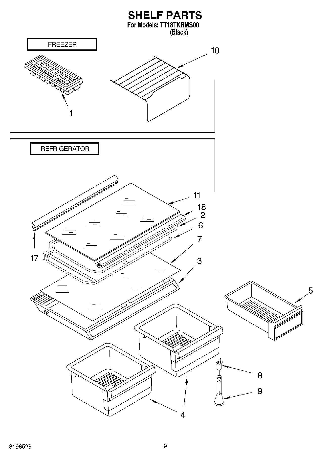 05 - SHELF PARTS, OPTIONAL PARTS