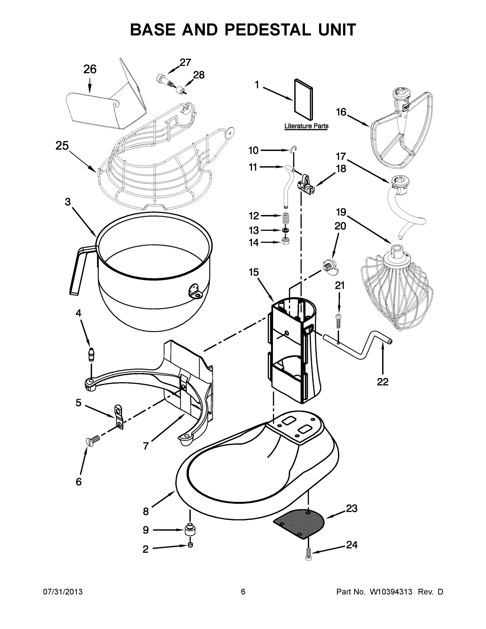 04 - BASE AND PEDESTAL UNIT