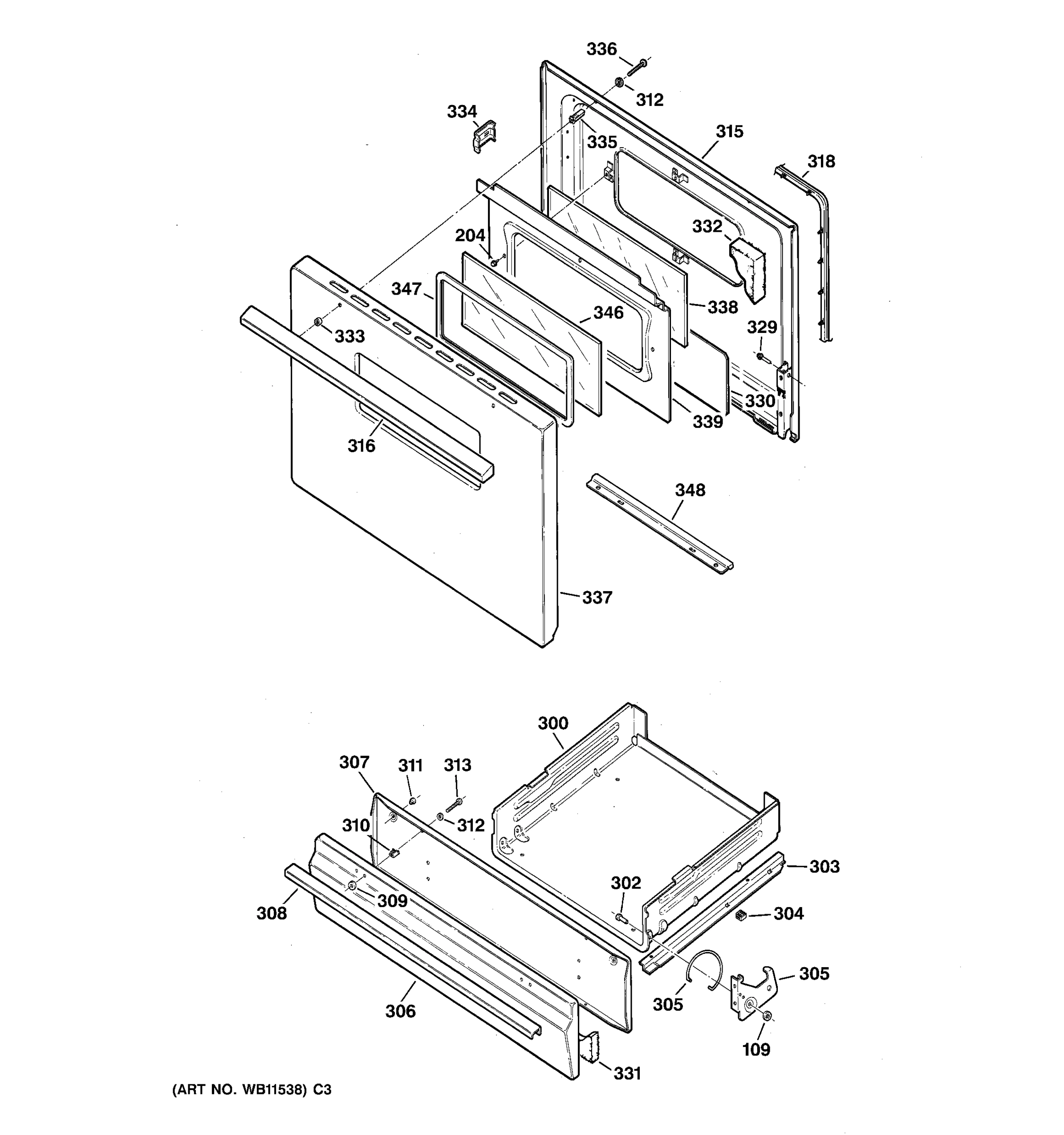 DOOR & DRAWER PARTS