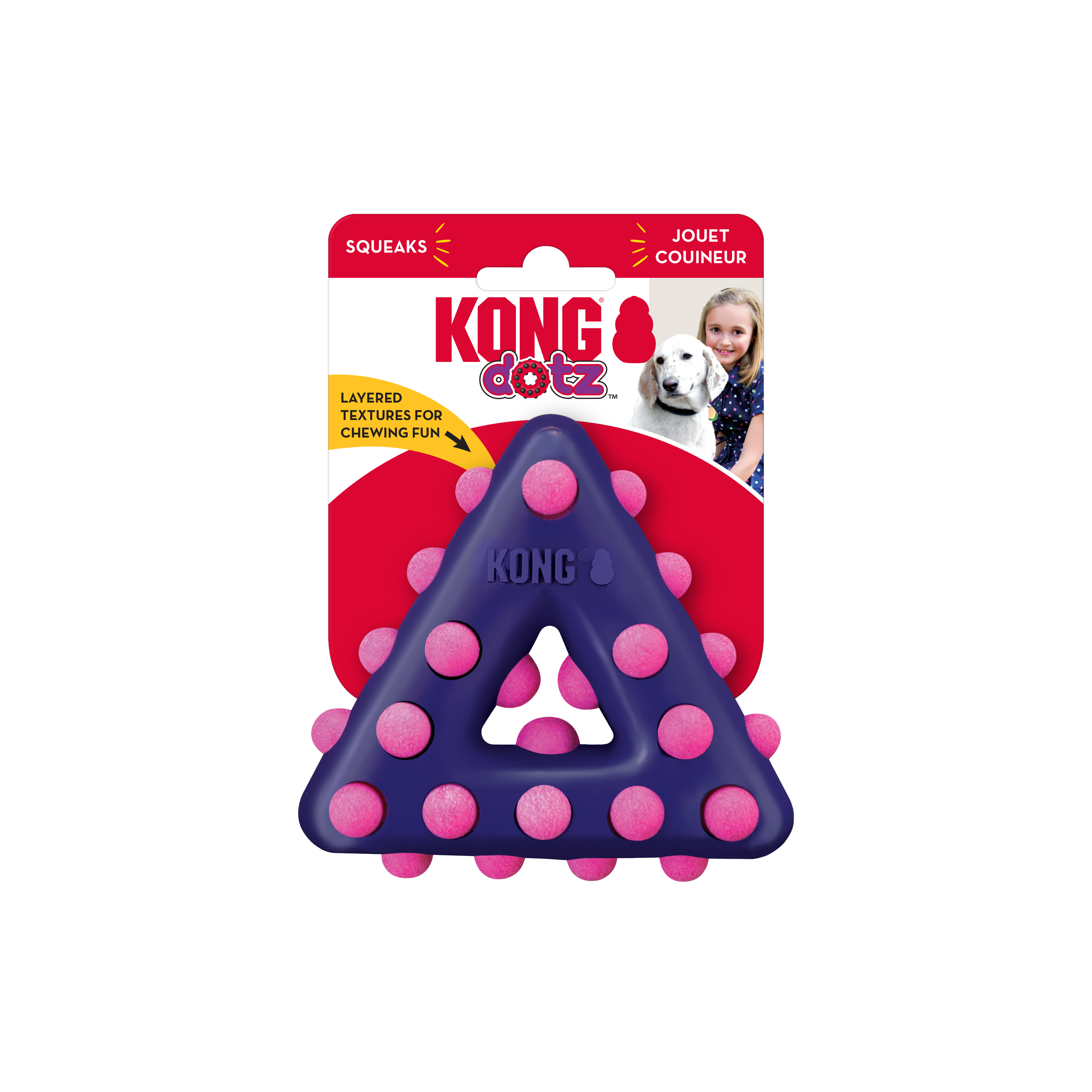 Kong triangle dog toy hotsell