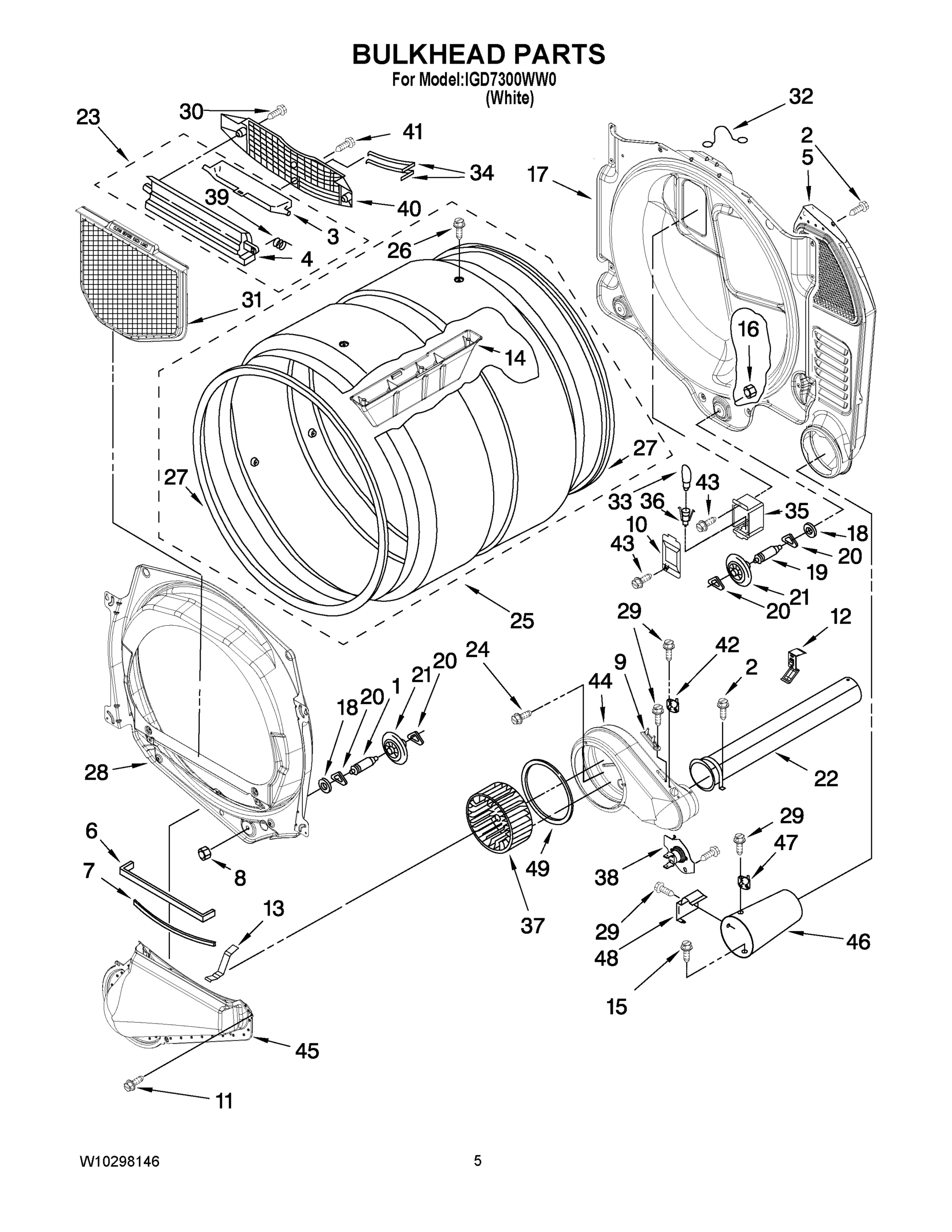 03 - BULKHEAD PARTS