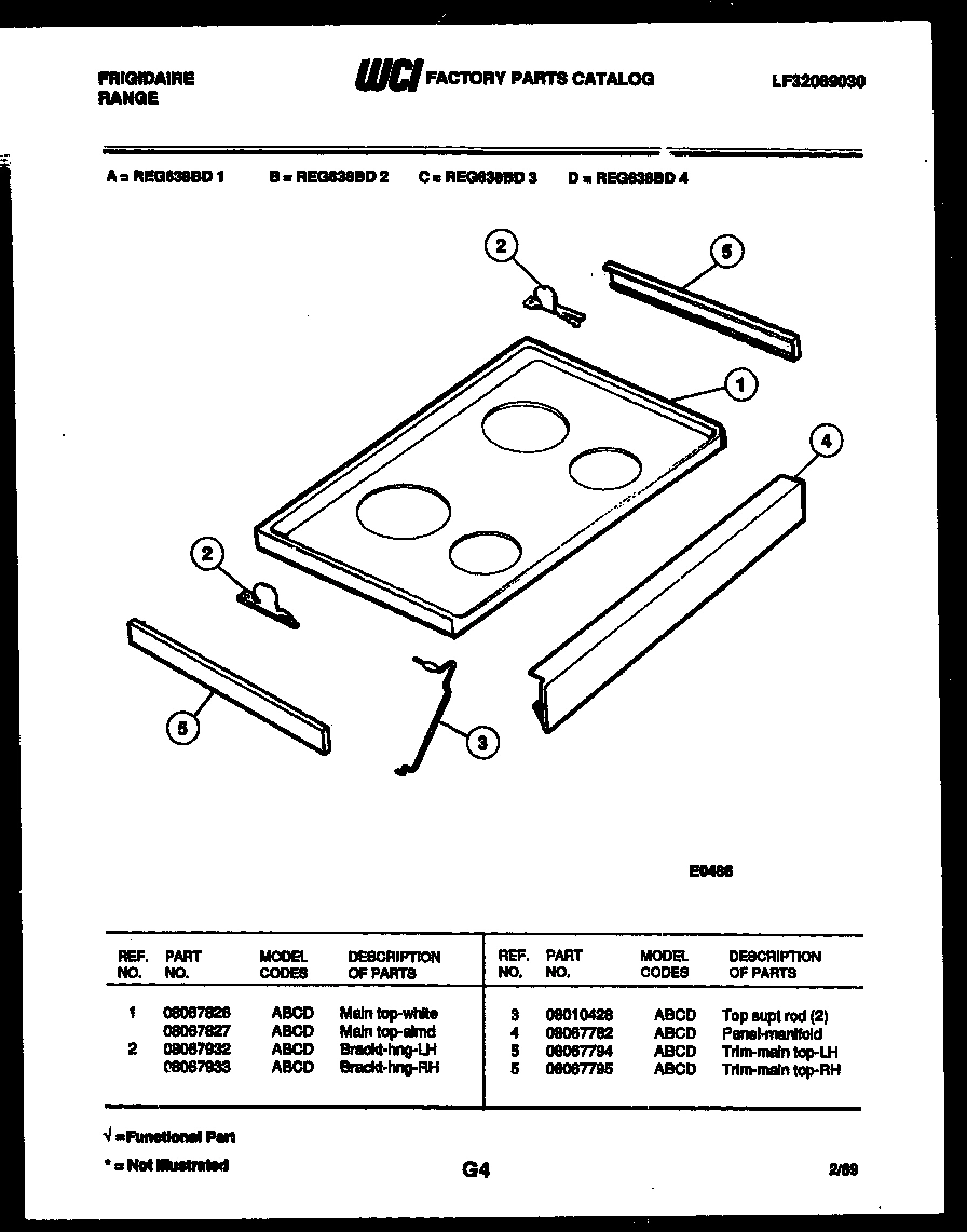 04 - COOKTOP PARTS