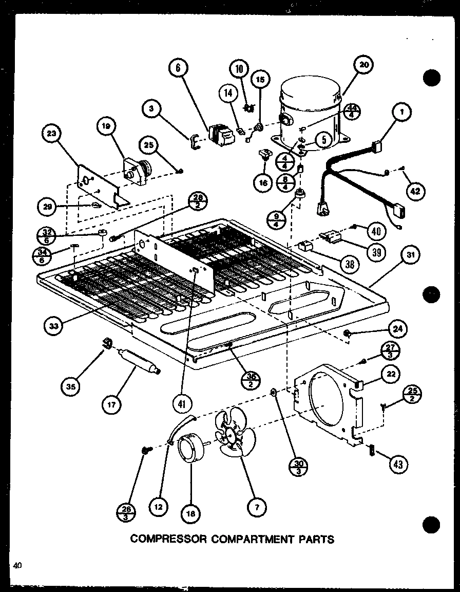 01 - COMPRESSOR COMPARTMENT PARTS