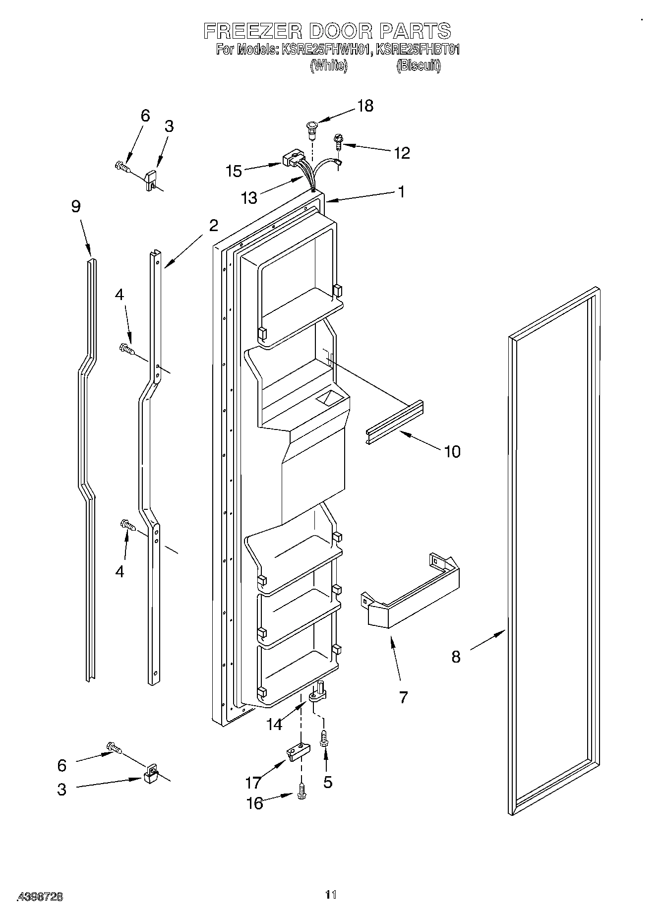 07 - FREEZER DOOR