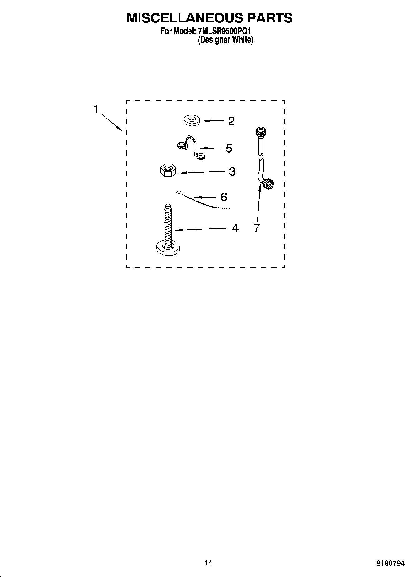 10 - MISCELLANEOUS  PARTS, OPTIONAL PARTS (NOT INCLUDED)