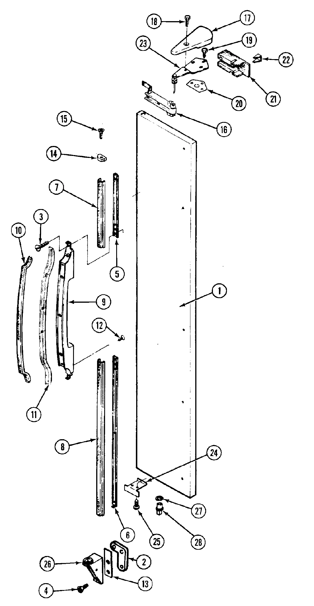 03 - FREEZER OUTER DOOR
