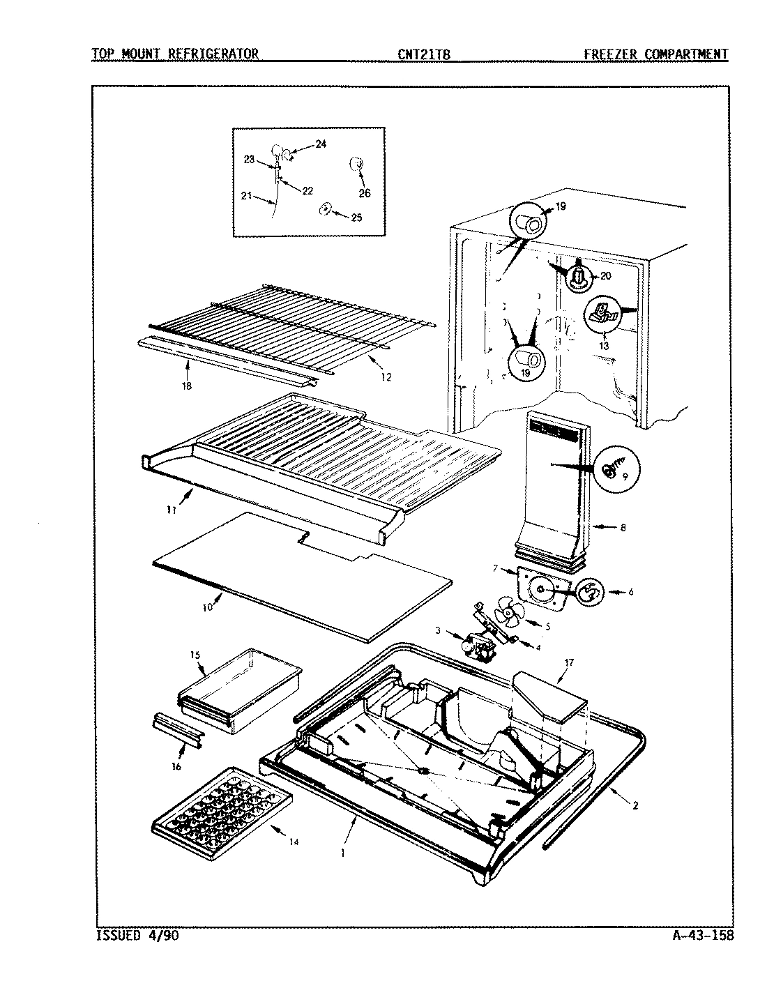 01 - FREEZER COMPARTMENT