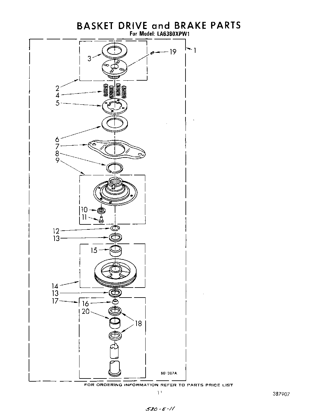 08 - BASKET DRIVE AND BRAKE