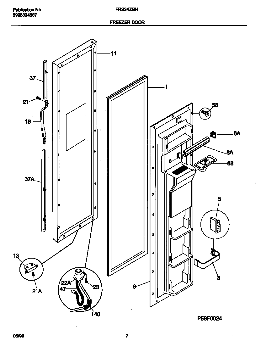 02 - FREEZER DOOR