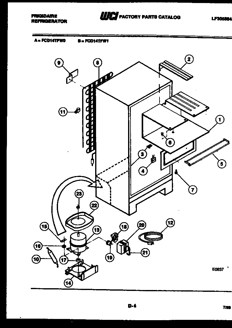 04 - SYSTEM AND AUTOMATIC DEFROST PARTS