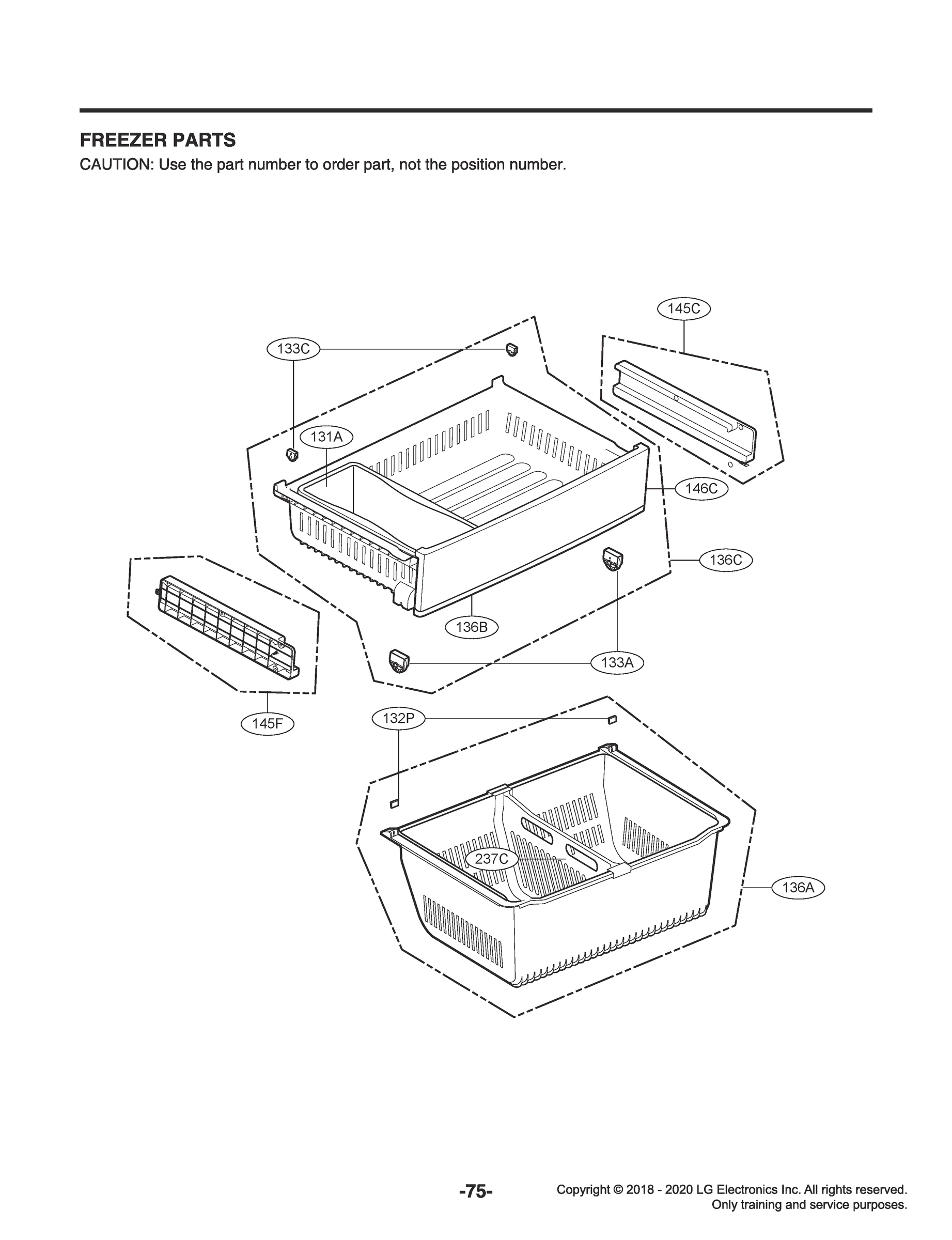 FREEZER PARTS