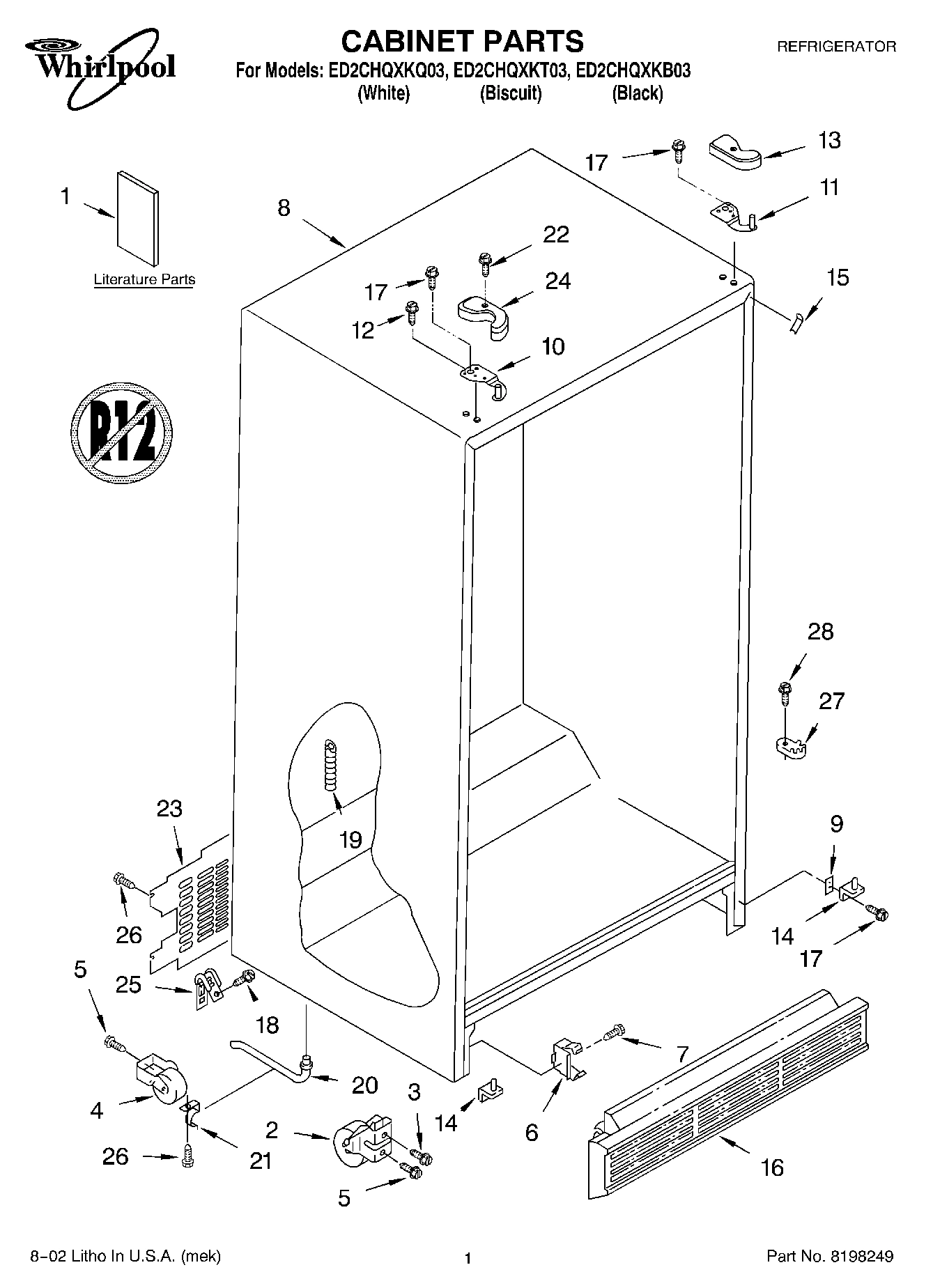 01 - CABINET, LITERATURE