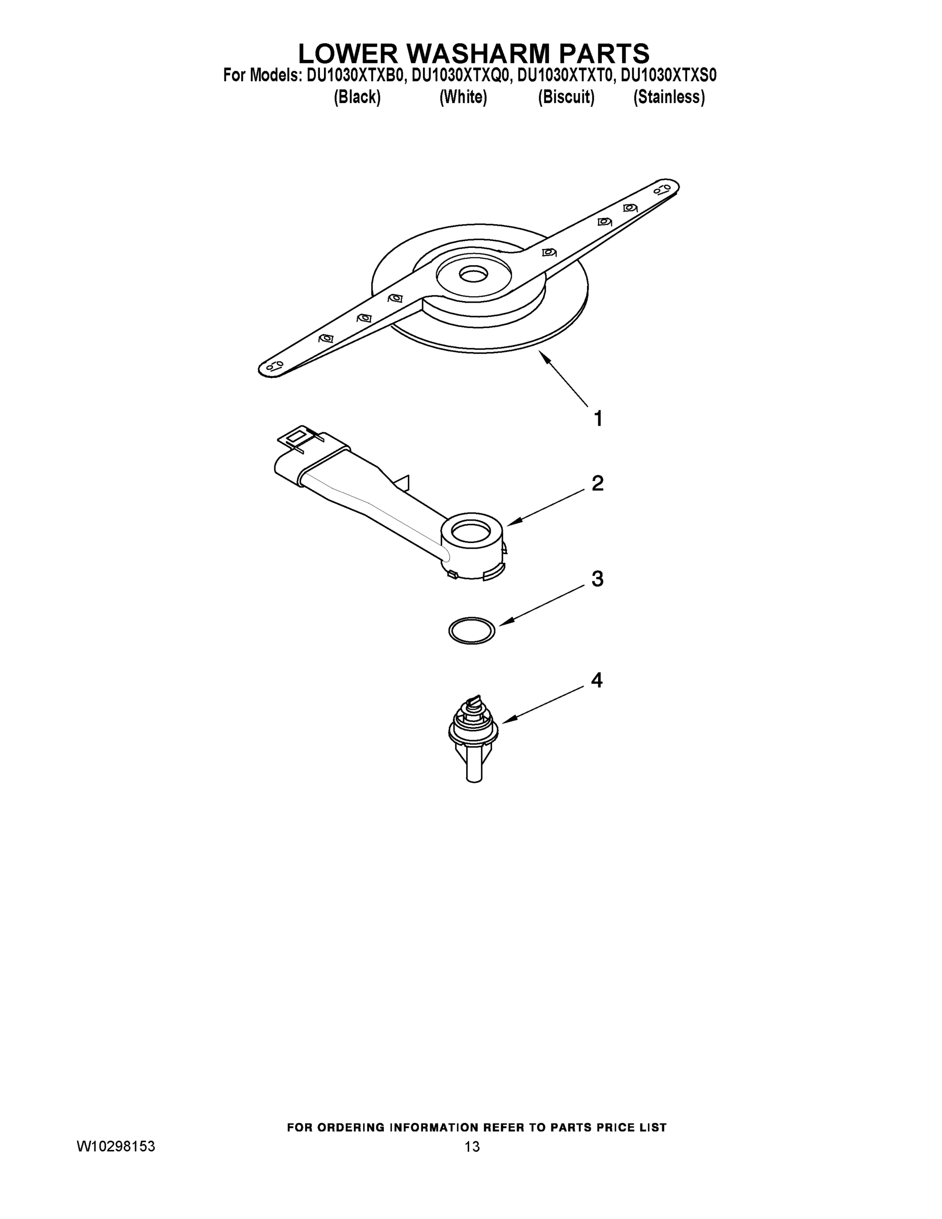 11 - LOWER WASHARM PARTS