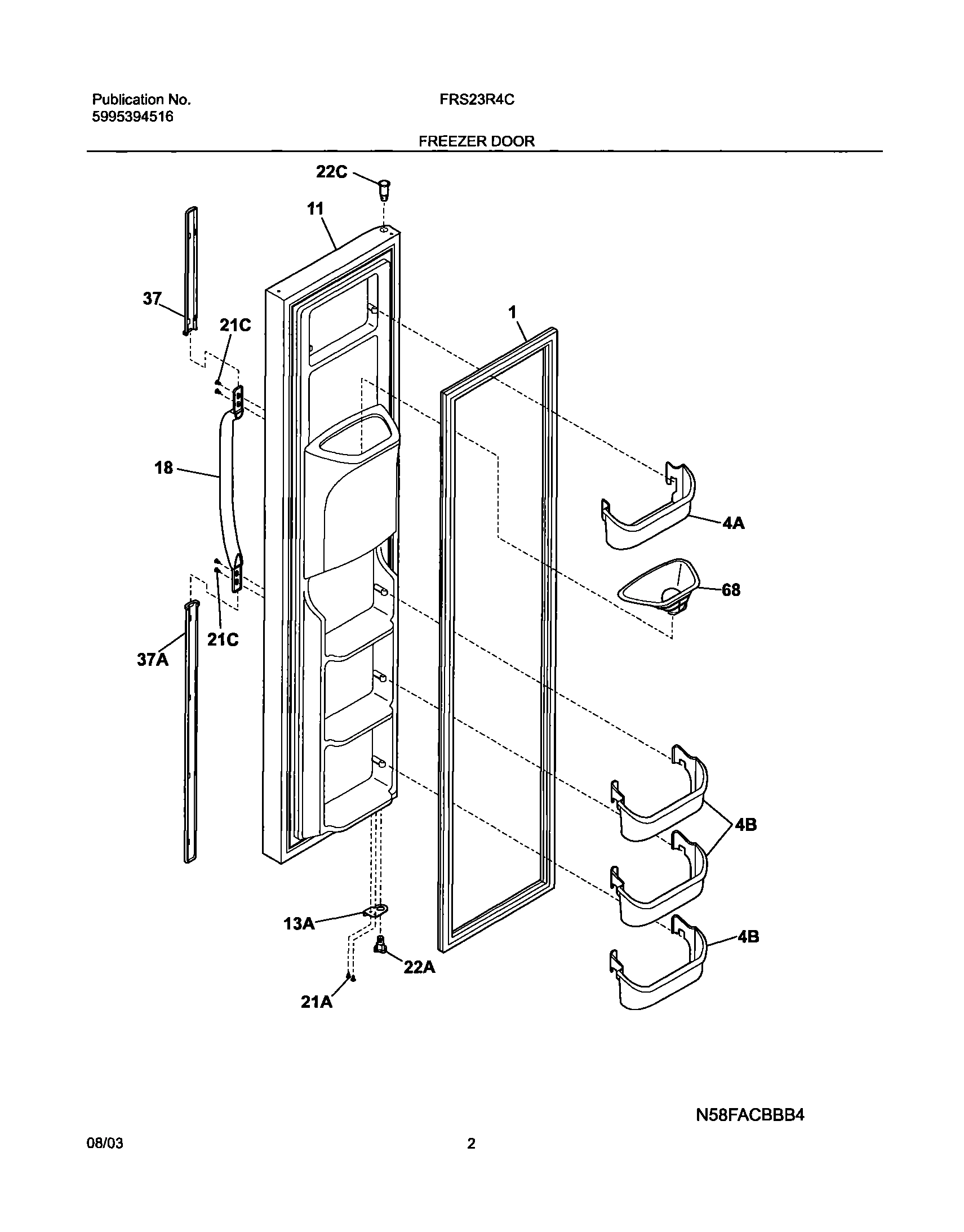 03 - FREEZER DOOR