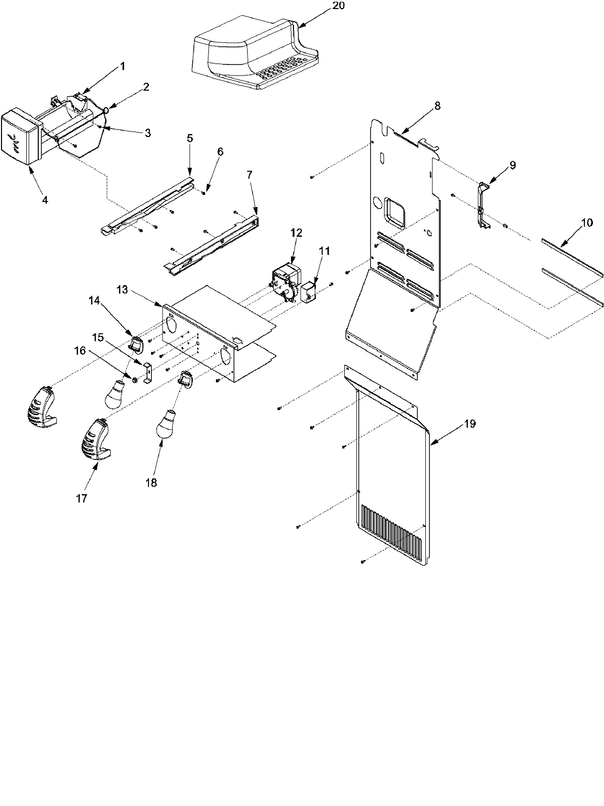 13 - LIGHTS AND ICE MAKER