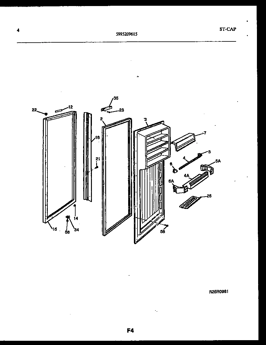 03 - REFRIGERATOR DOOR PARTS