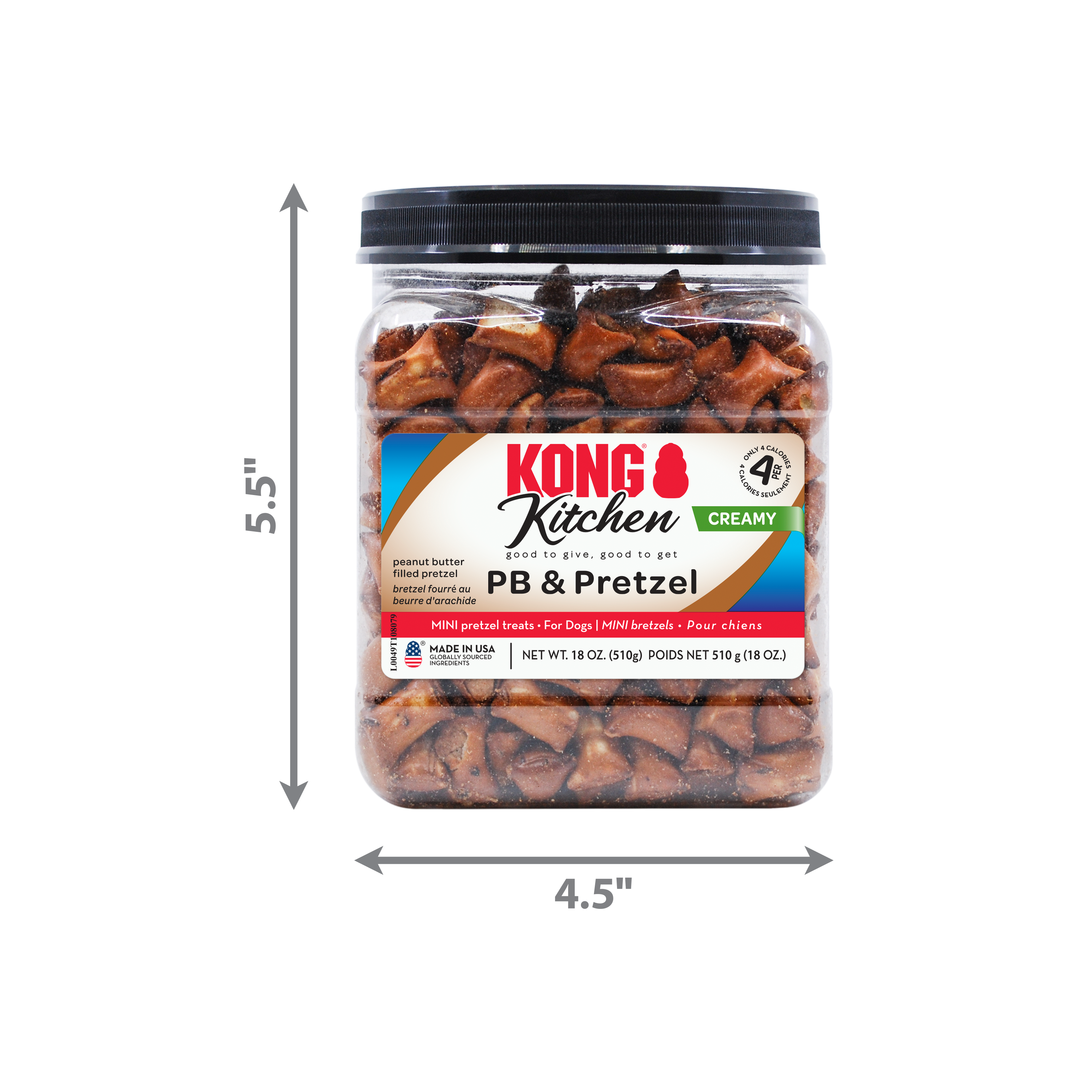 KONG Kitchen Creamy Peanut Butter & Pretzel alt2 product image