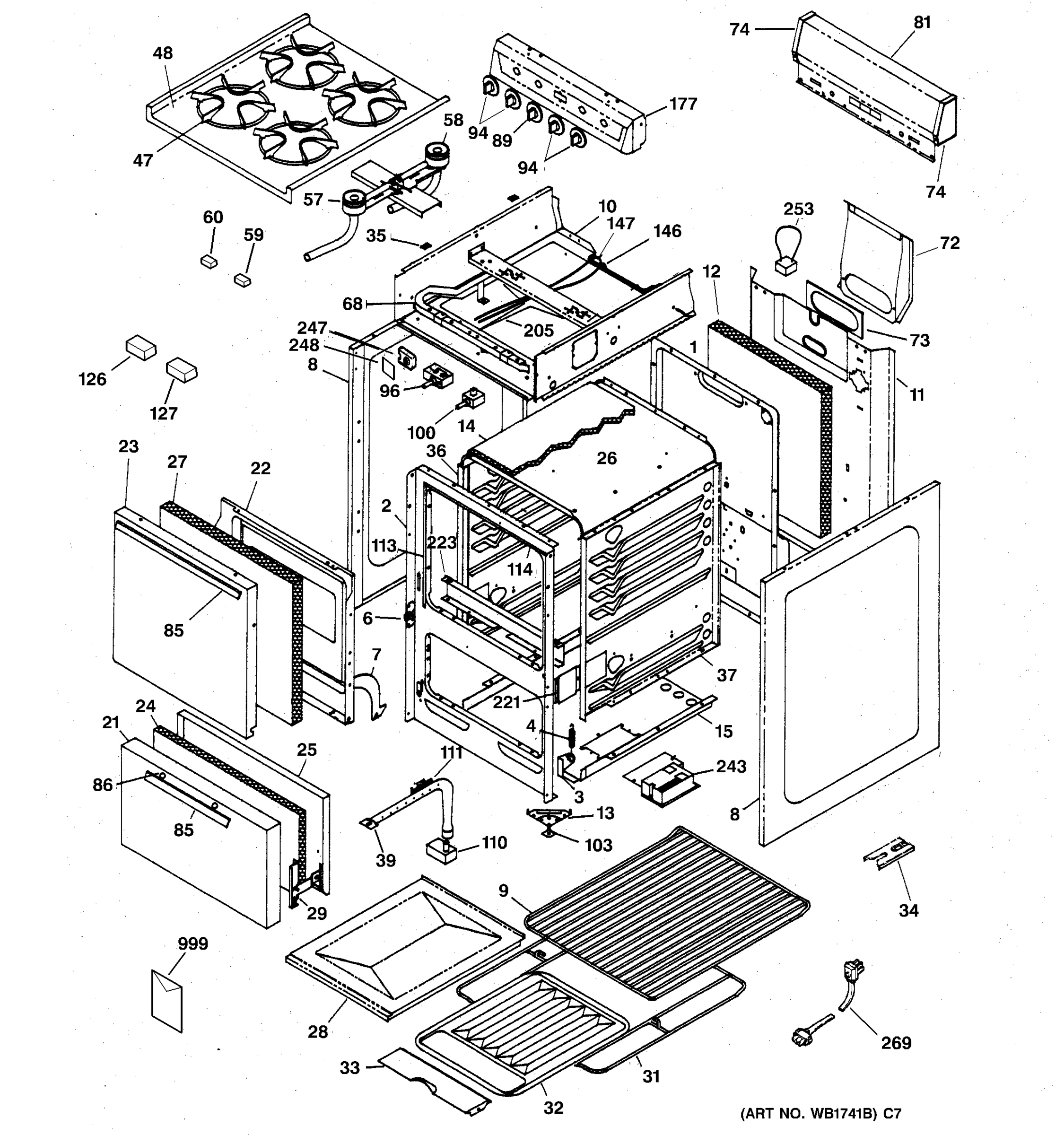 RANGE PARTS