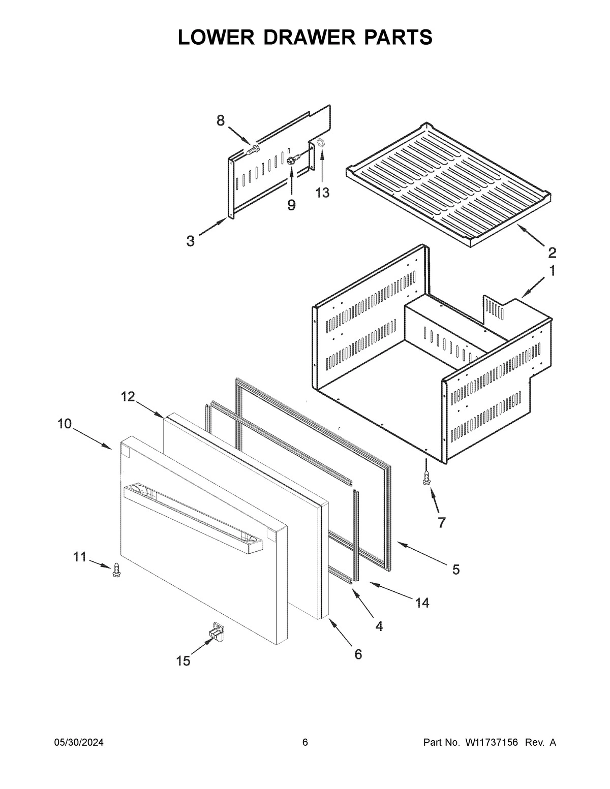 04 - LOWER DRAWER PARTS